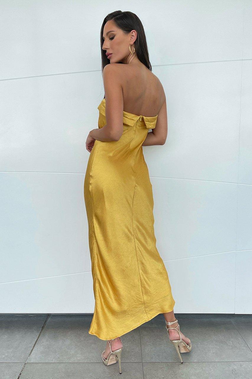Leyla Slip Dress - Marigold - Image 5
