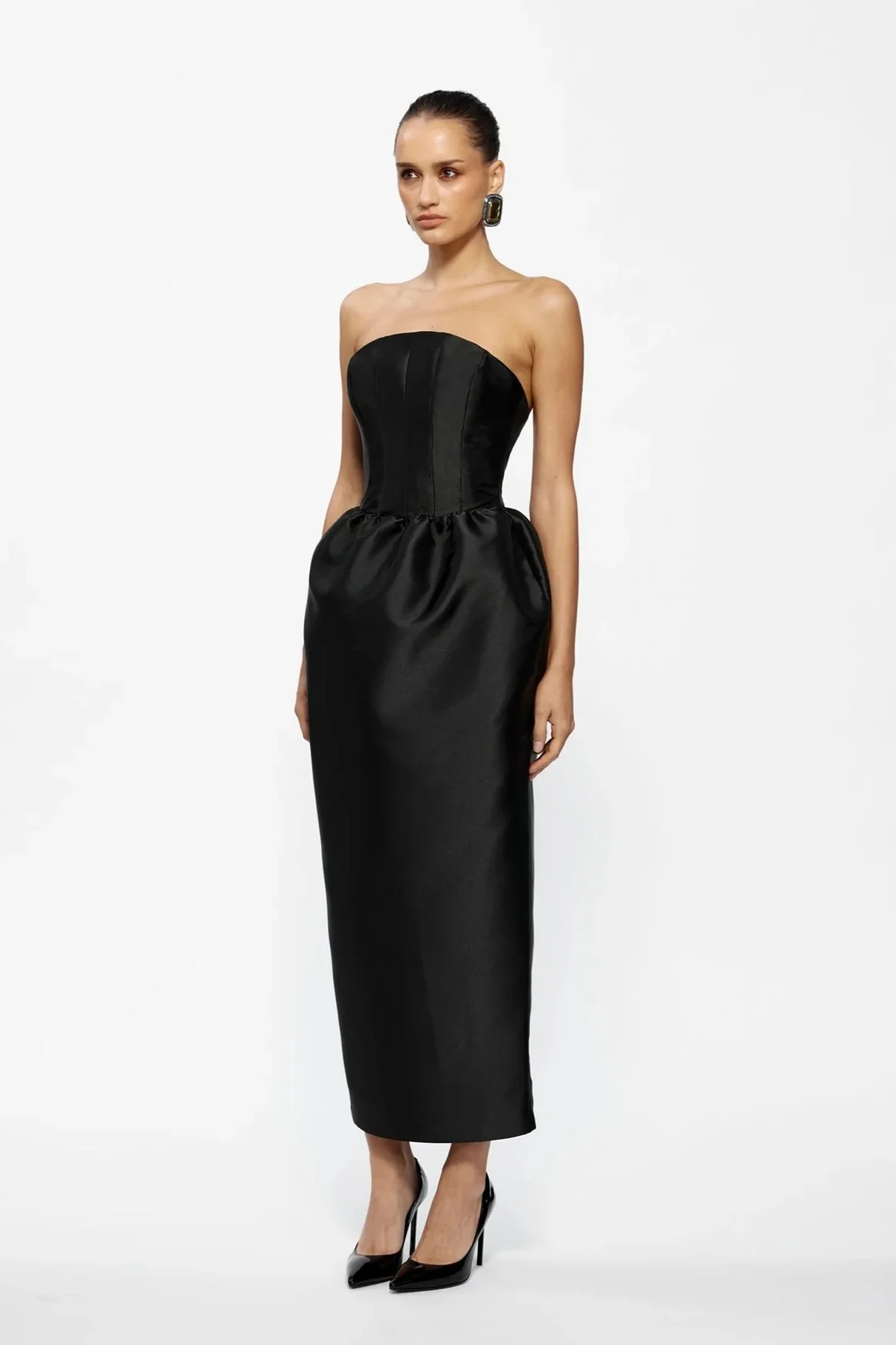 Lilia Dress - Black - Image 3