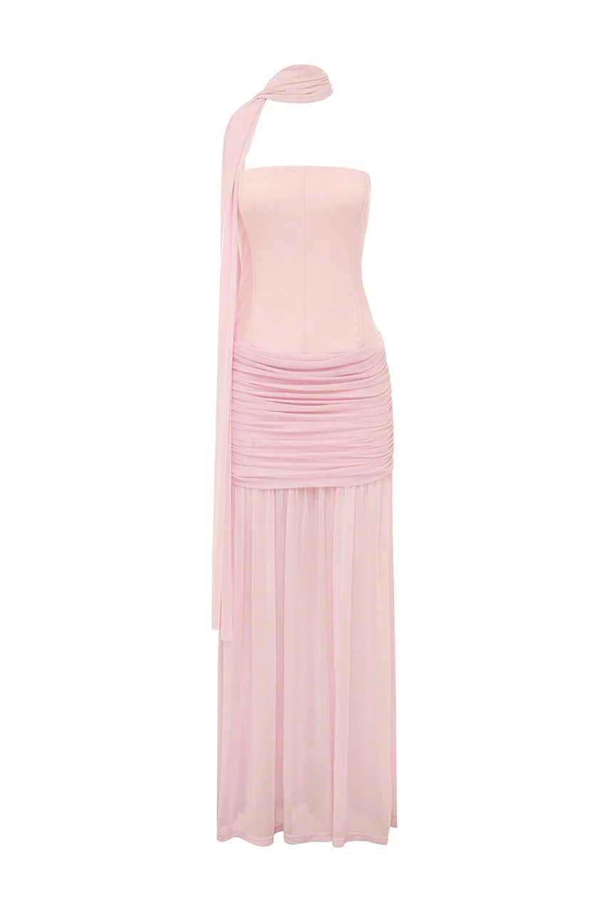 Lillie Corset Maxi Dress - Musk - Image 7