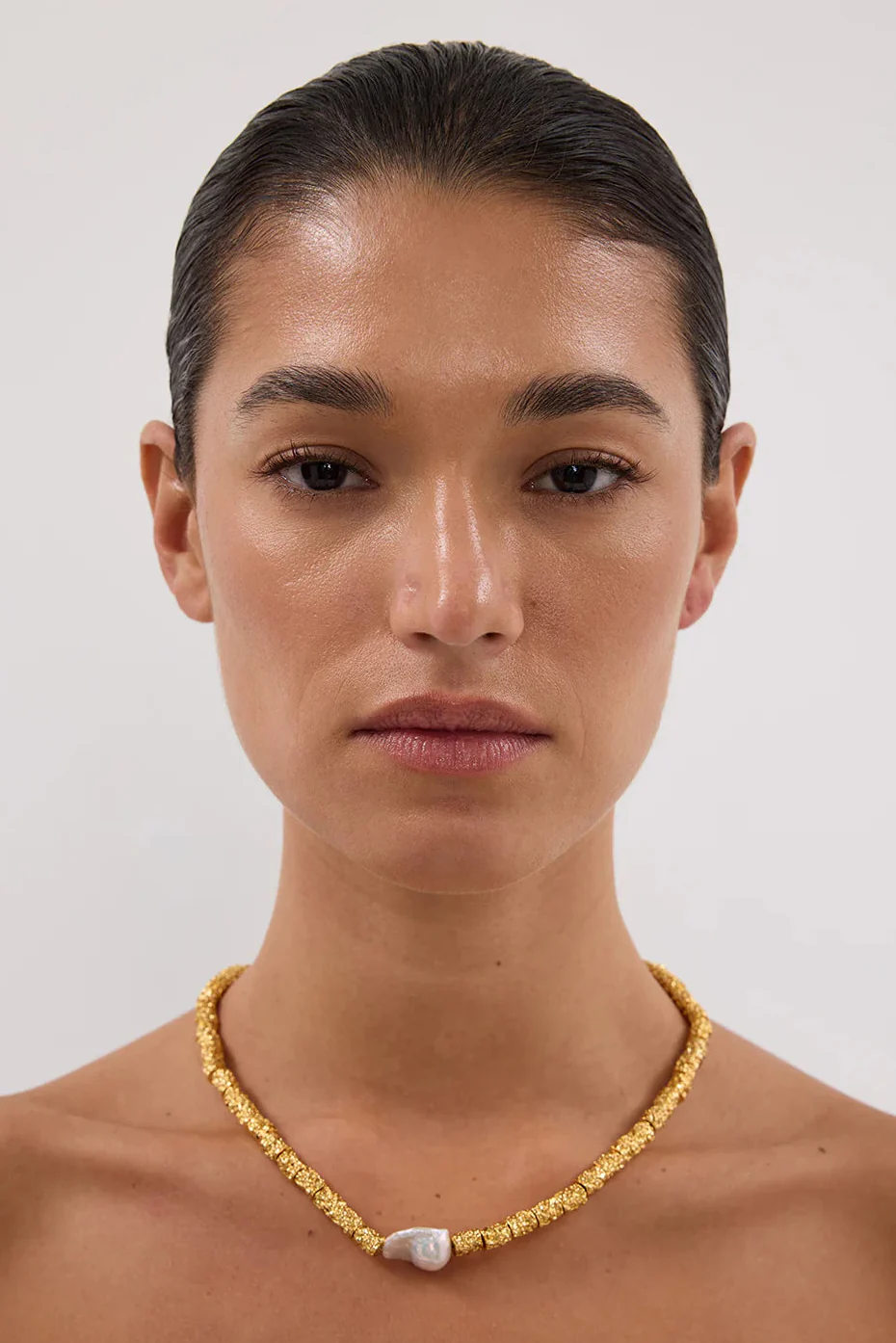 Liora Necklace - 24K Gold Plated - Image 3