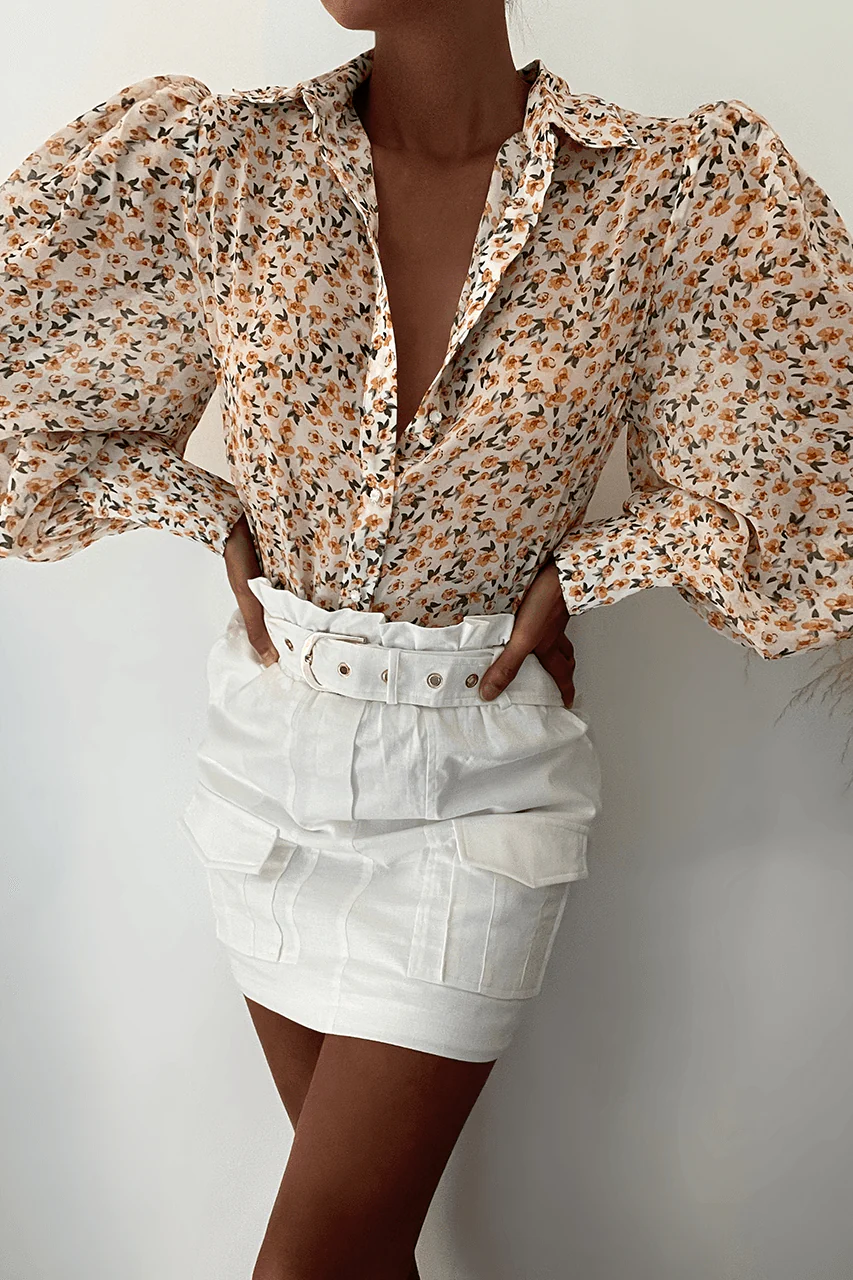 Lizbeth Shirt - Floral - Image 2