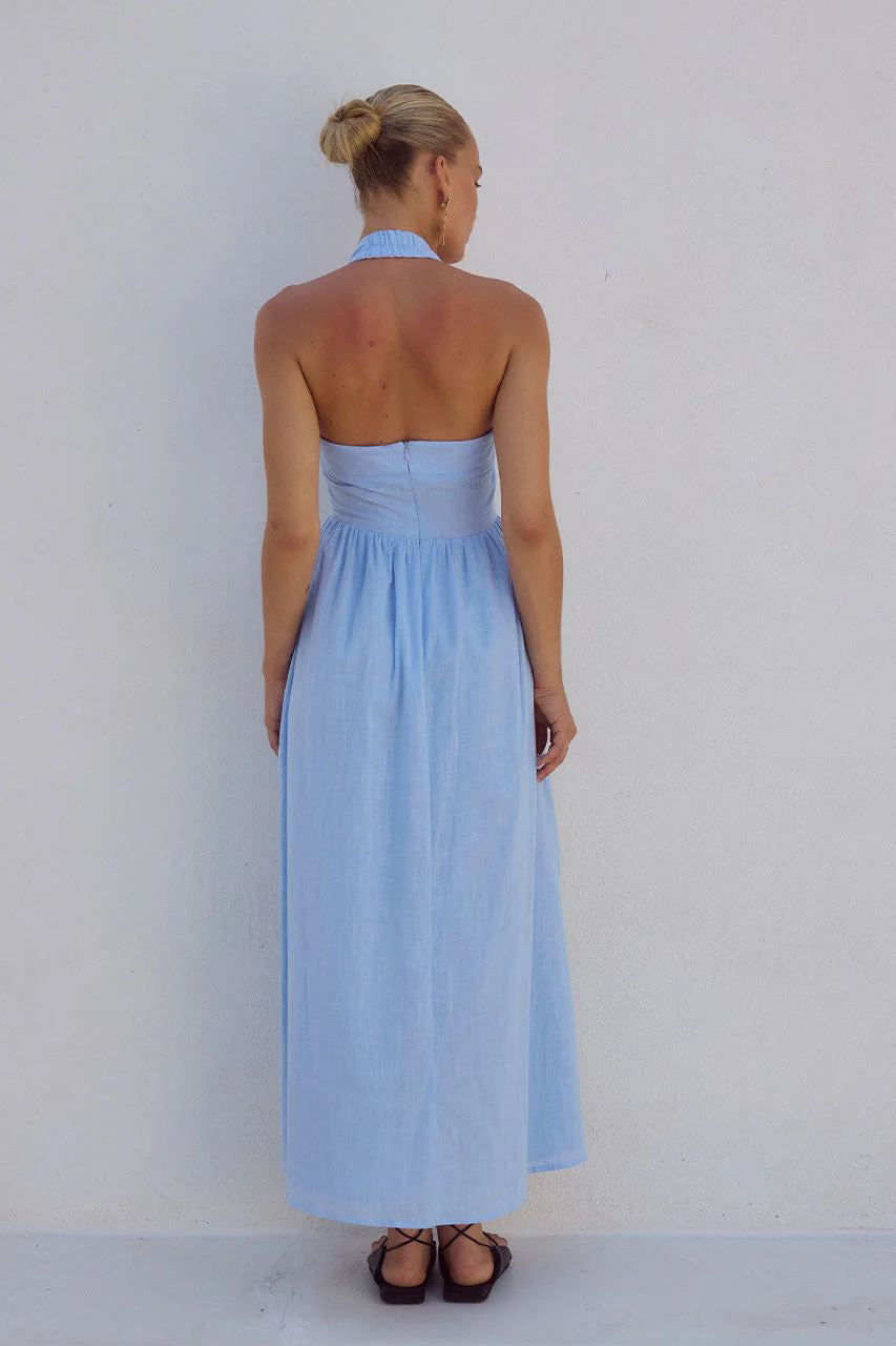 Locklea Midi Dress - Ice blue - Image 2