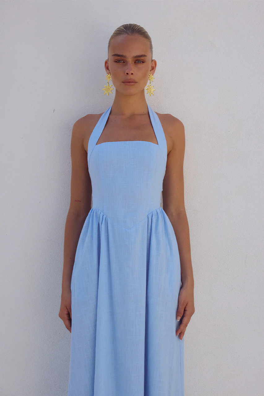 Locklea Midi Dress - Ice blue - Image 5