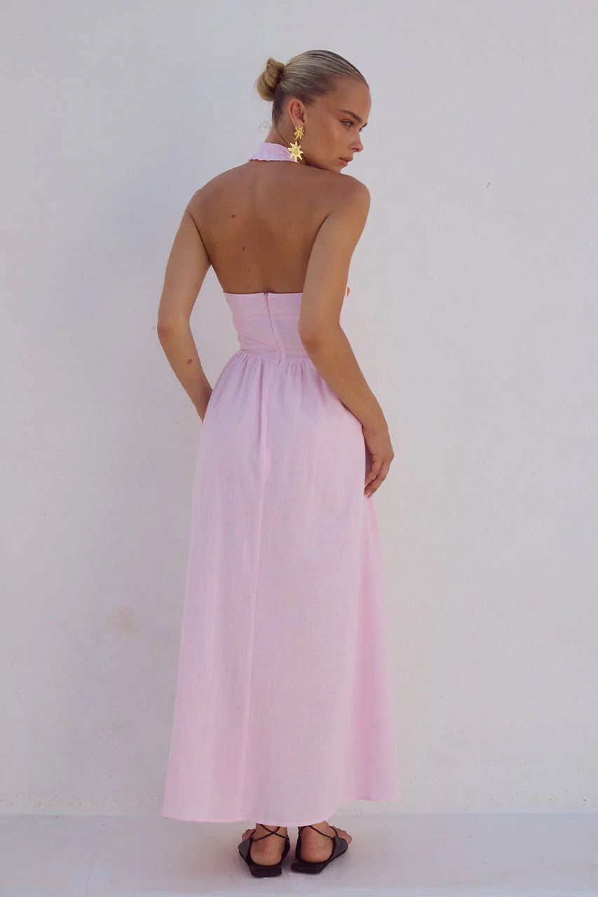 Locklea Midi Dress - Pink - Image 2