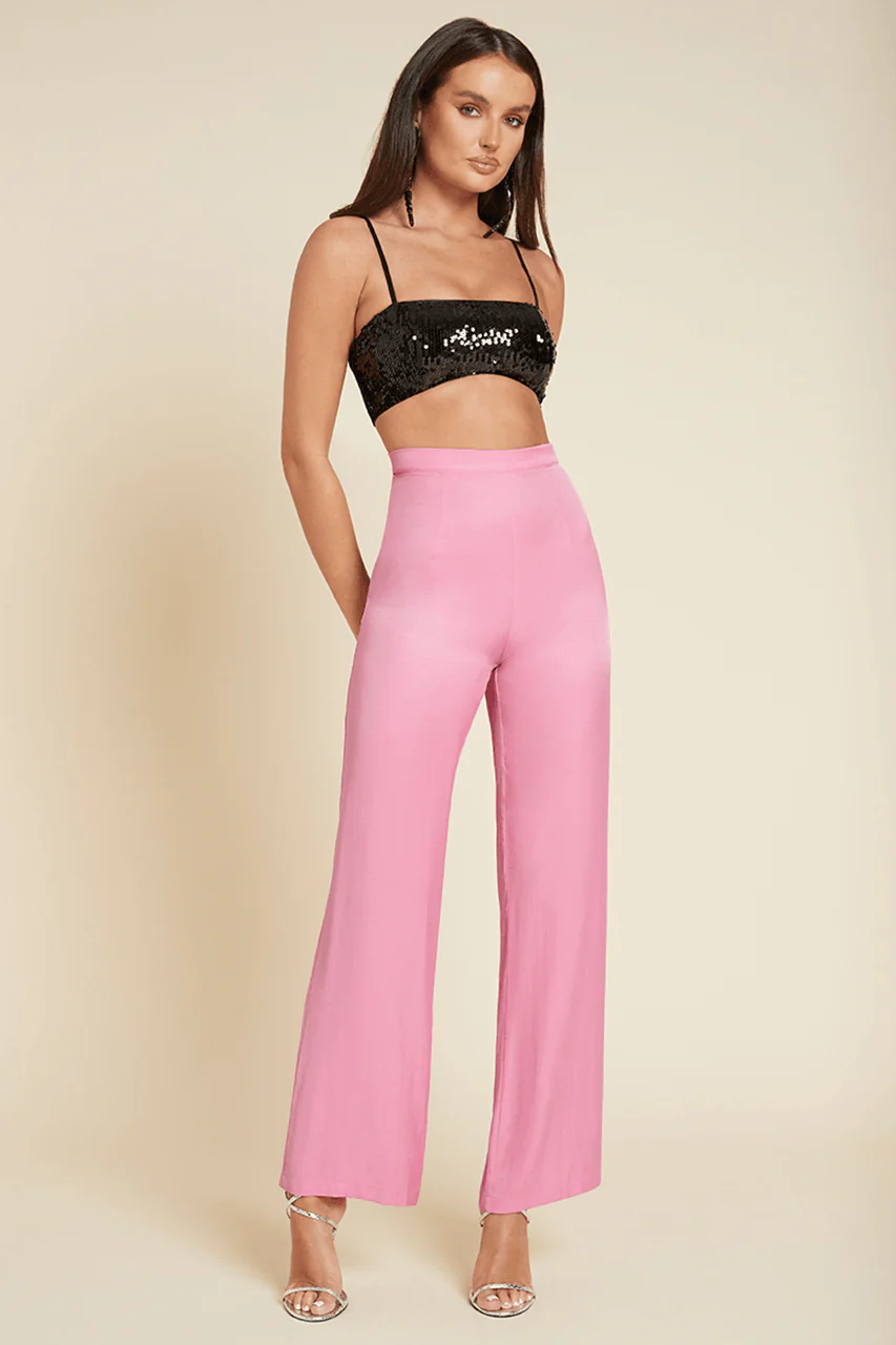 Lolah Crop Top - Black - Image 6