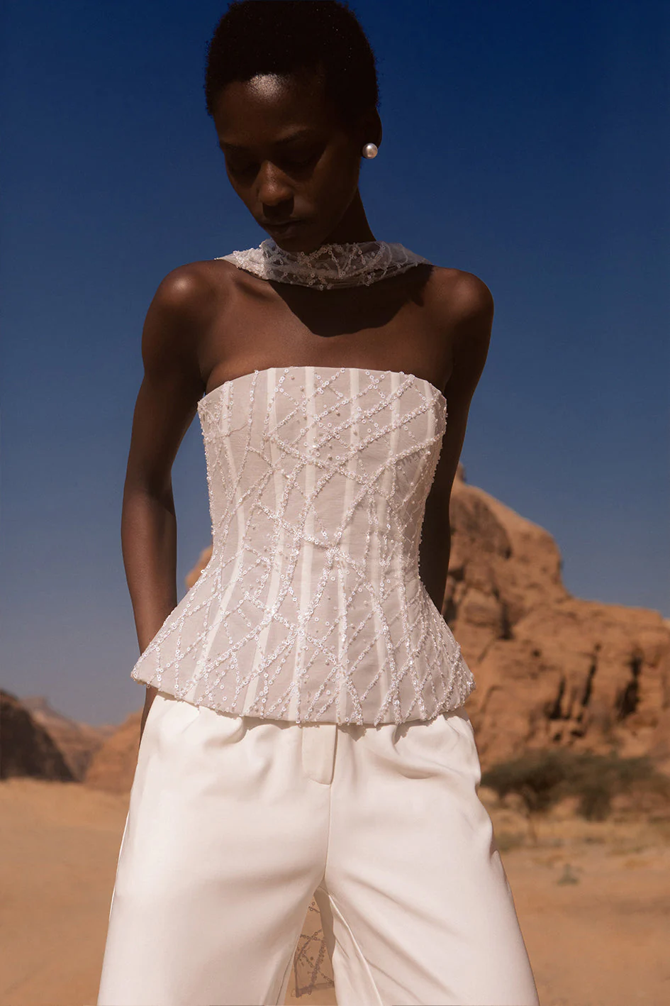 Raina Top - White - Image 2