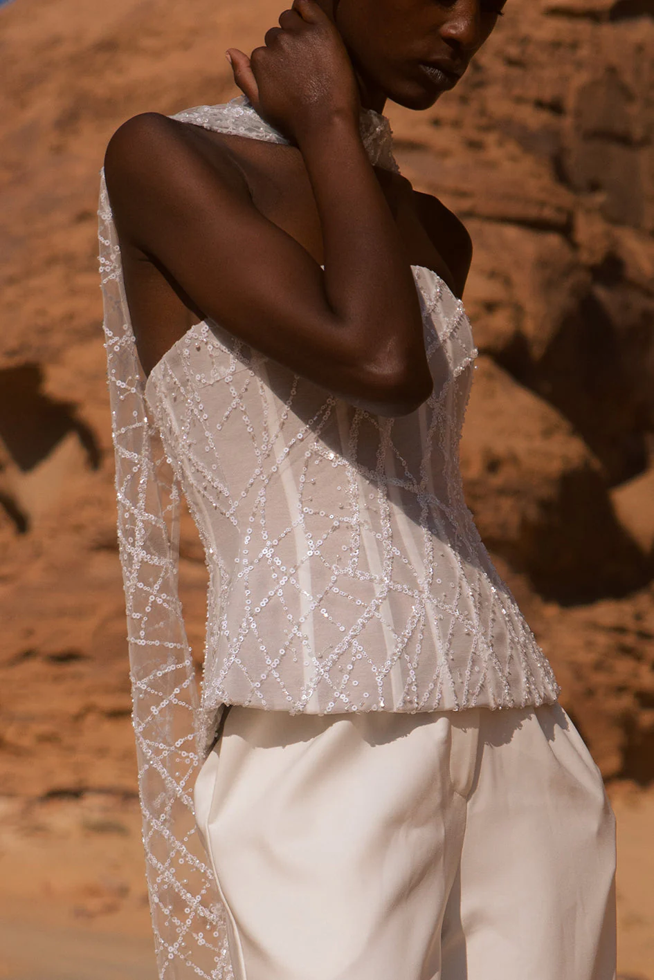 Raina Top - White - Image 7