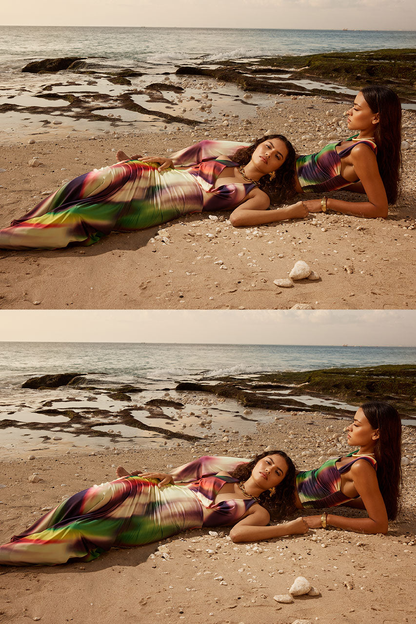 Lori Maxi Dress - Cyprus Print - Image 6