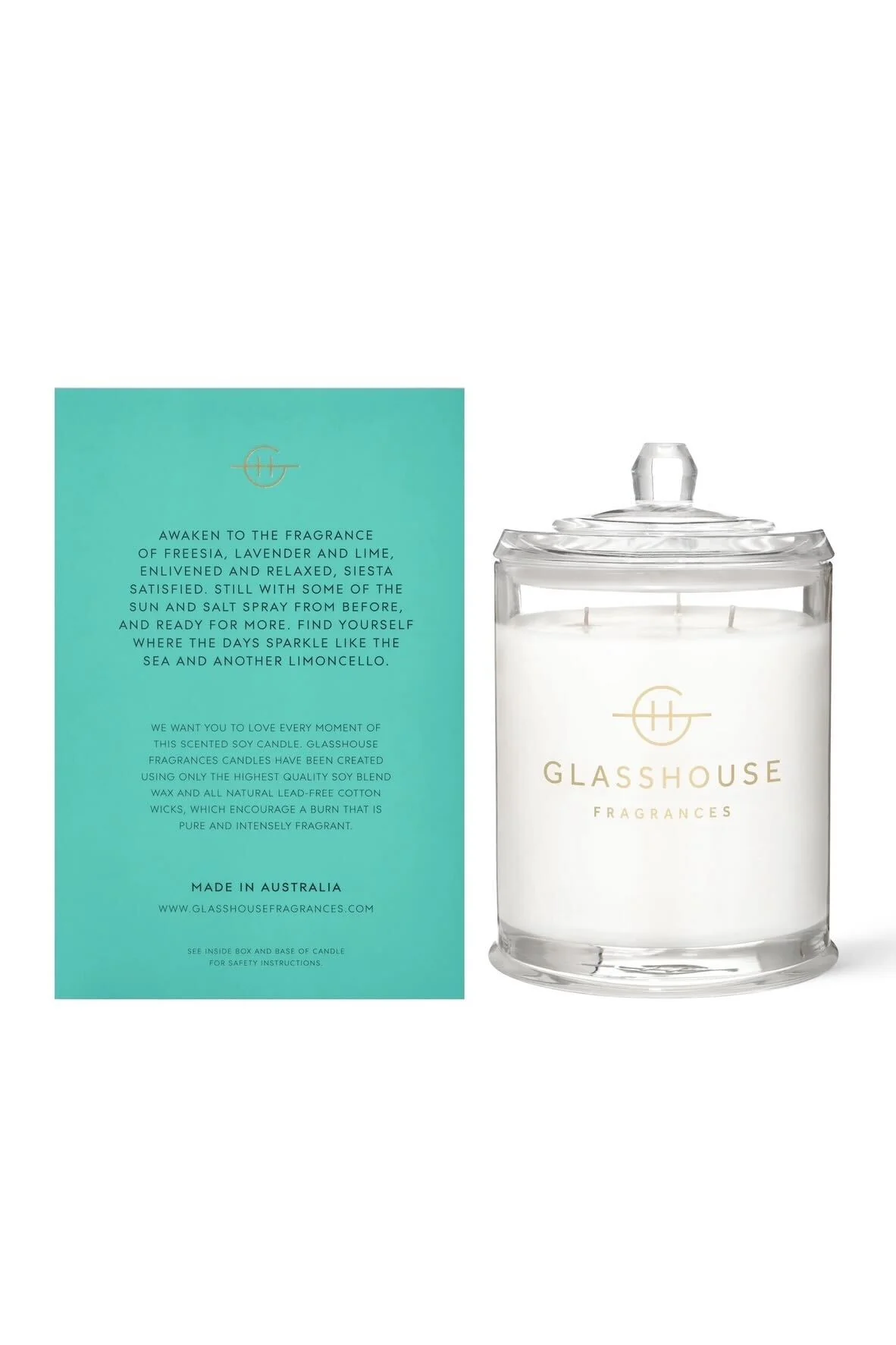 Glasshouse Lost in Amalfi Candle - Image 2