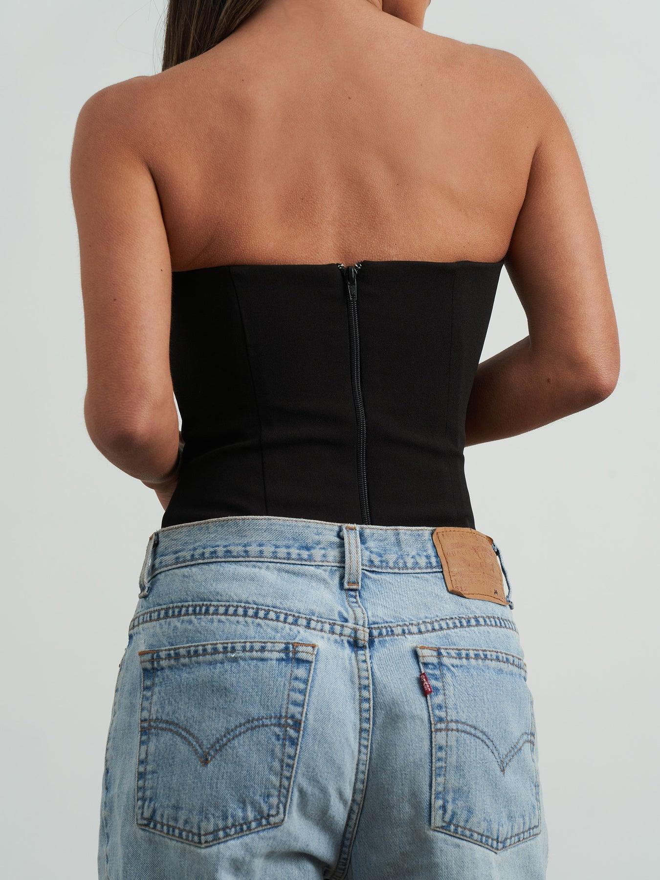 Luci Bodice - Black - Image 2