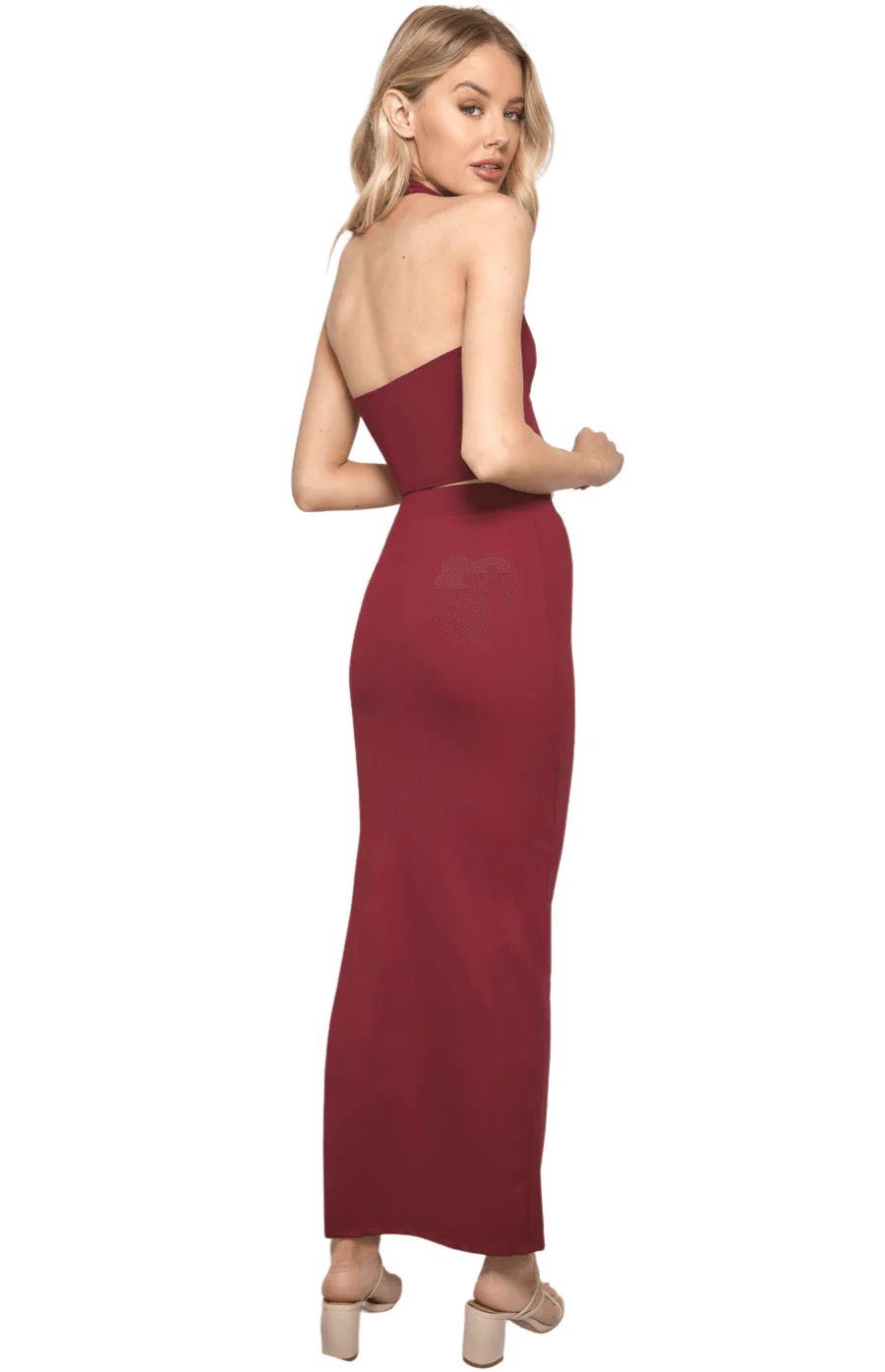 Lucia Halter Set - Wine - Image 3