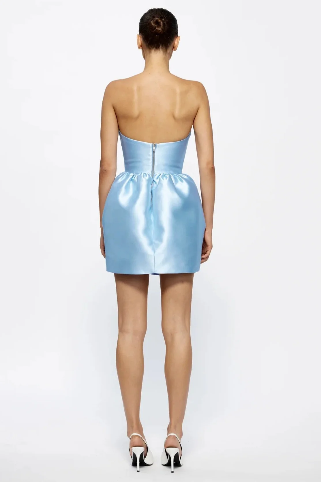 Luetta Mini Dress - Cornflower Blue - Image 2
