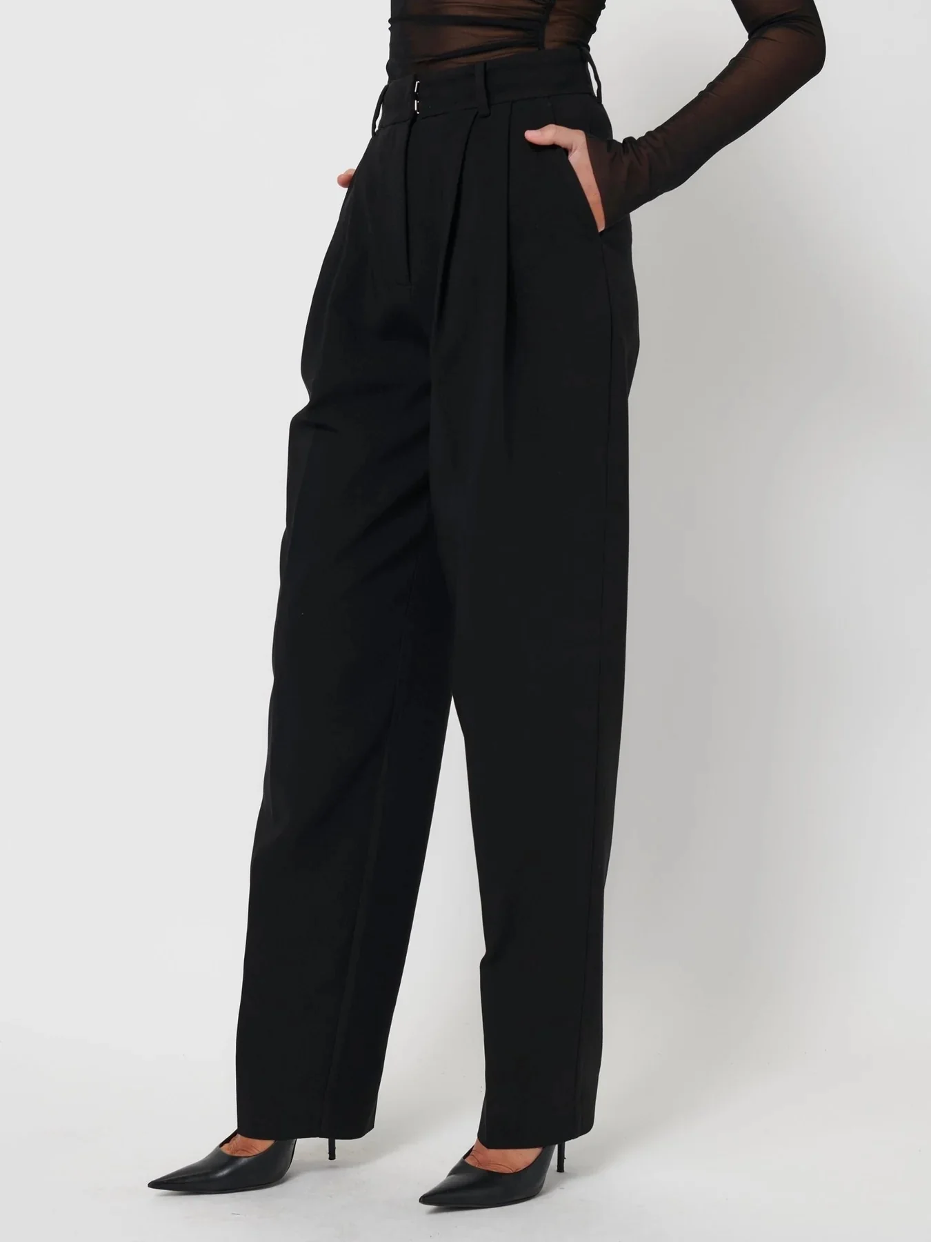 Luka Pants - Black - Image 4
