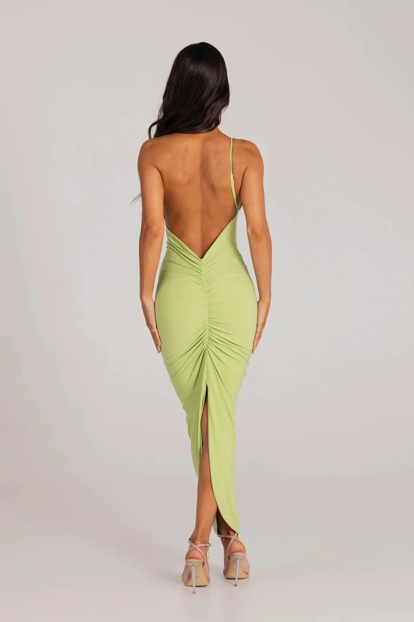 Lydia Dress - Lime - Image 2