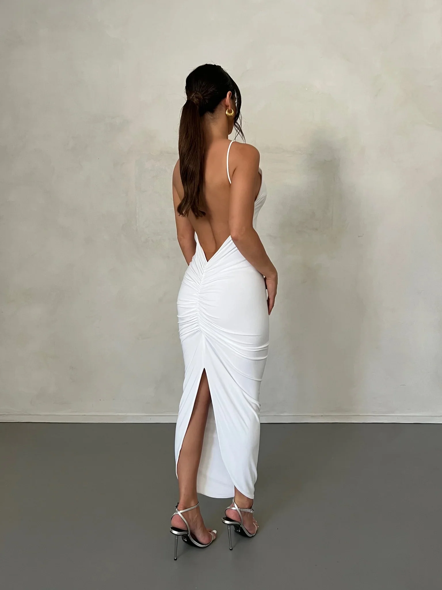 Lydia Dress - White - Image 2