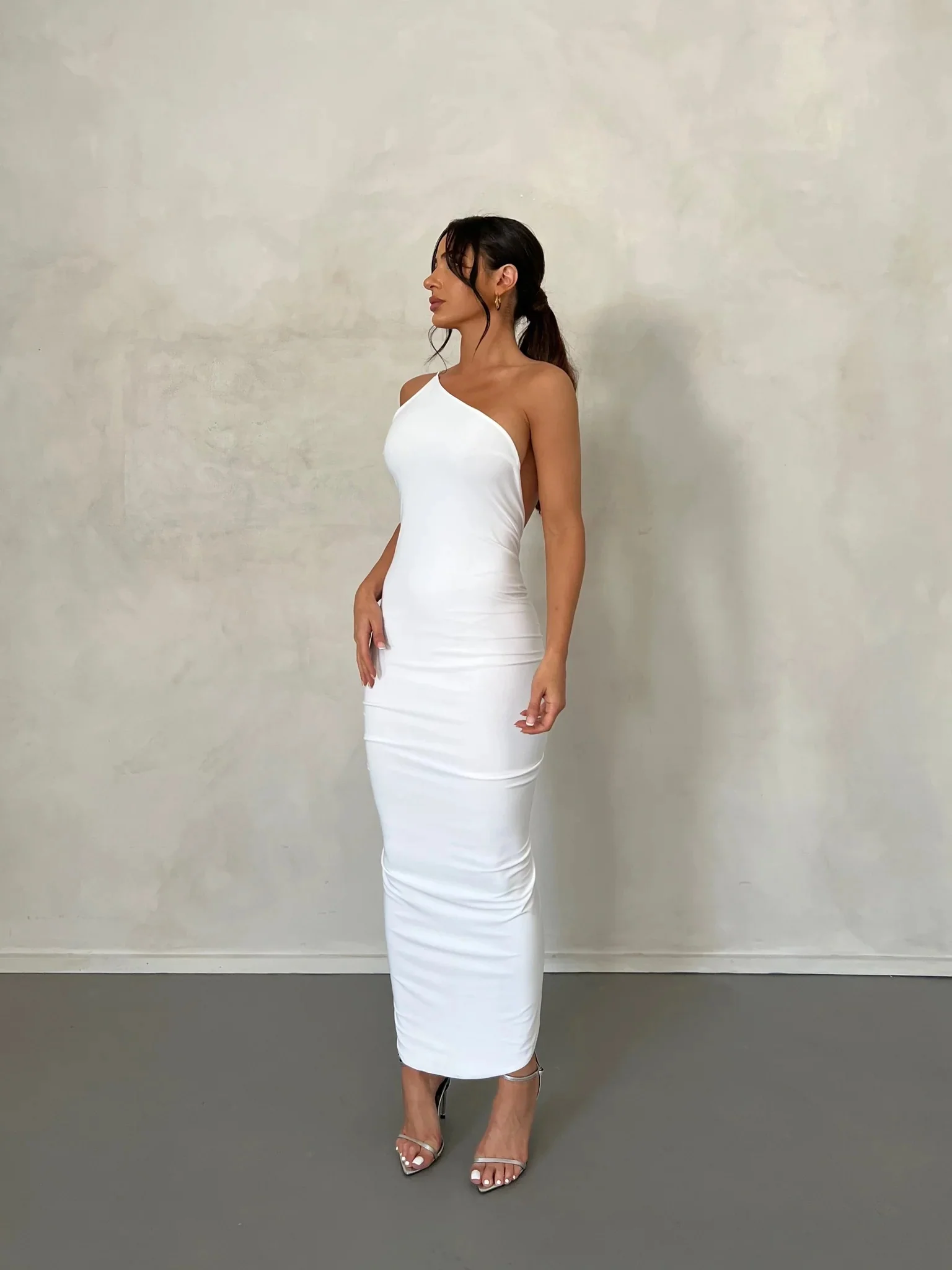 Lydia Dress - White - Image 3