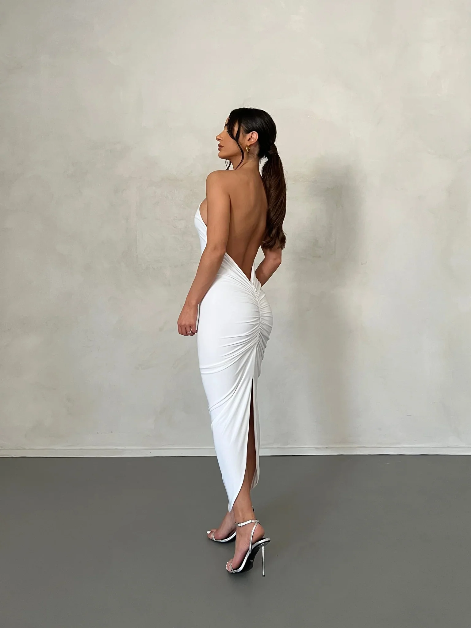 Lydia Dress - White - Image 4