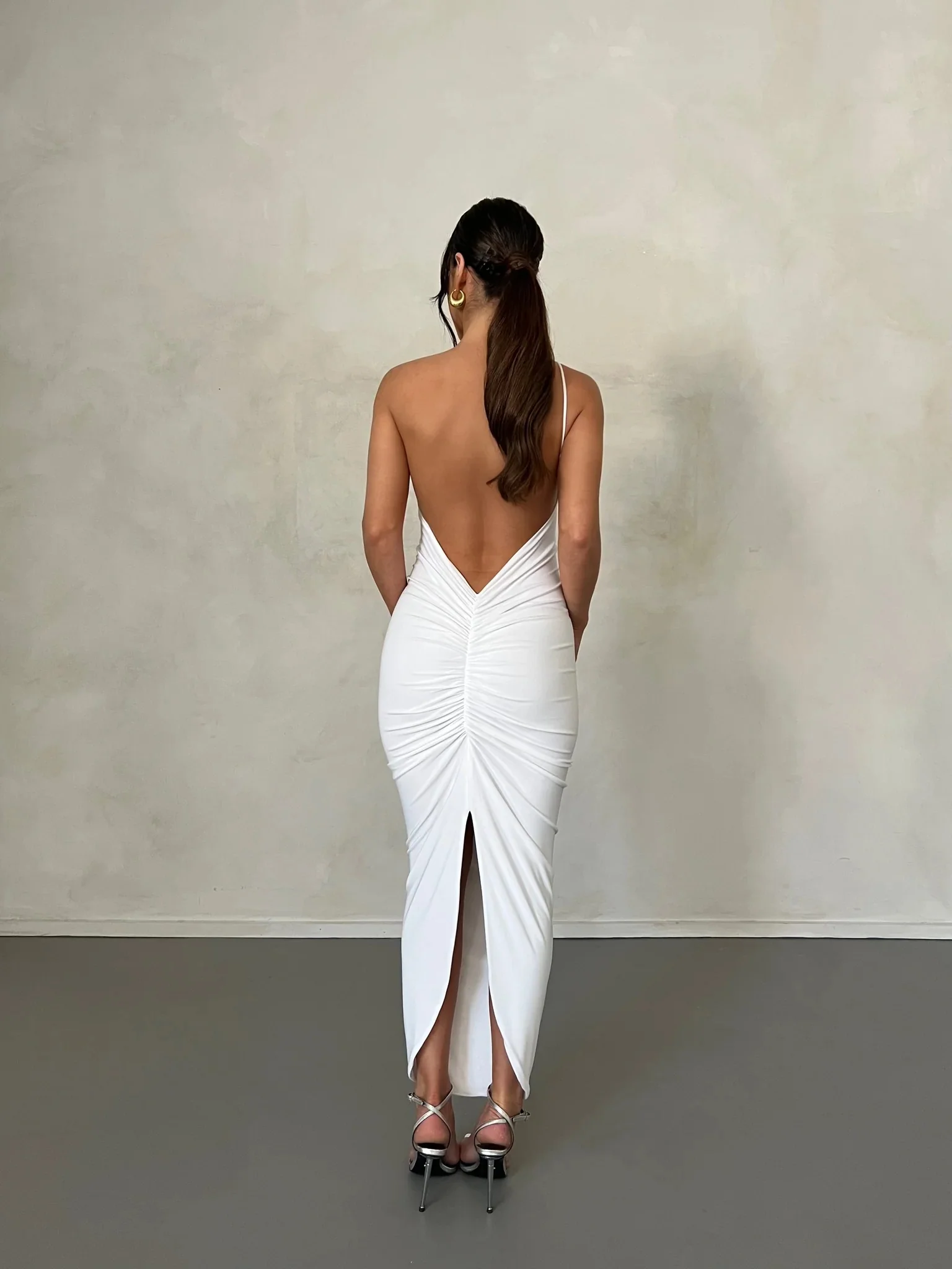 Lydia Dress - White - Image 6