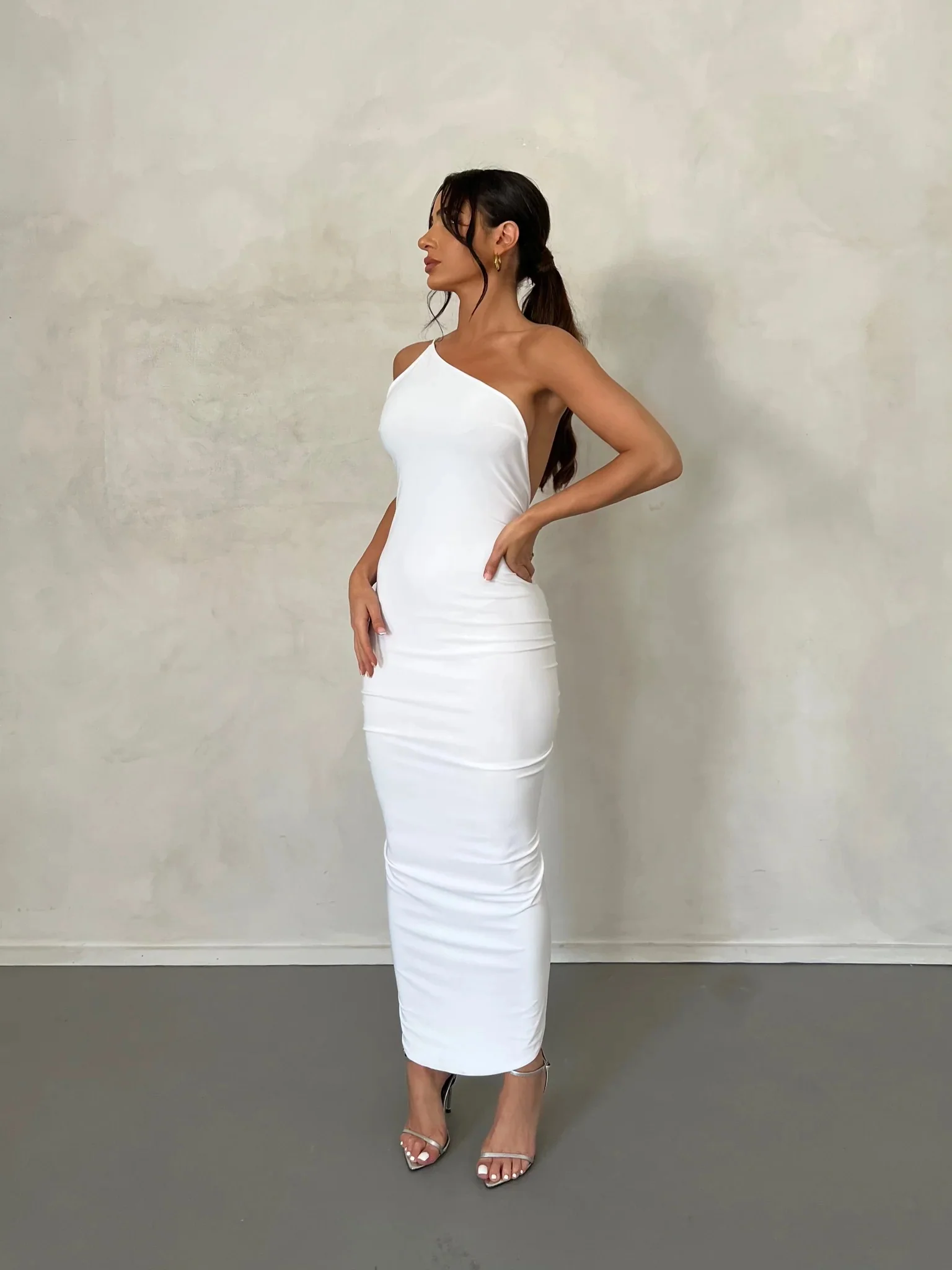 Lydia Dress - White - Image 7