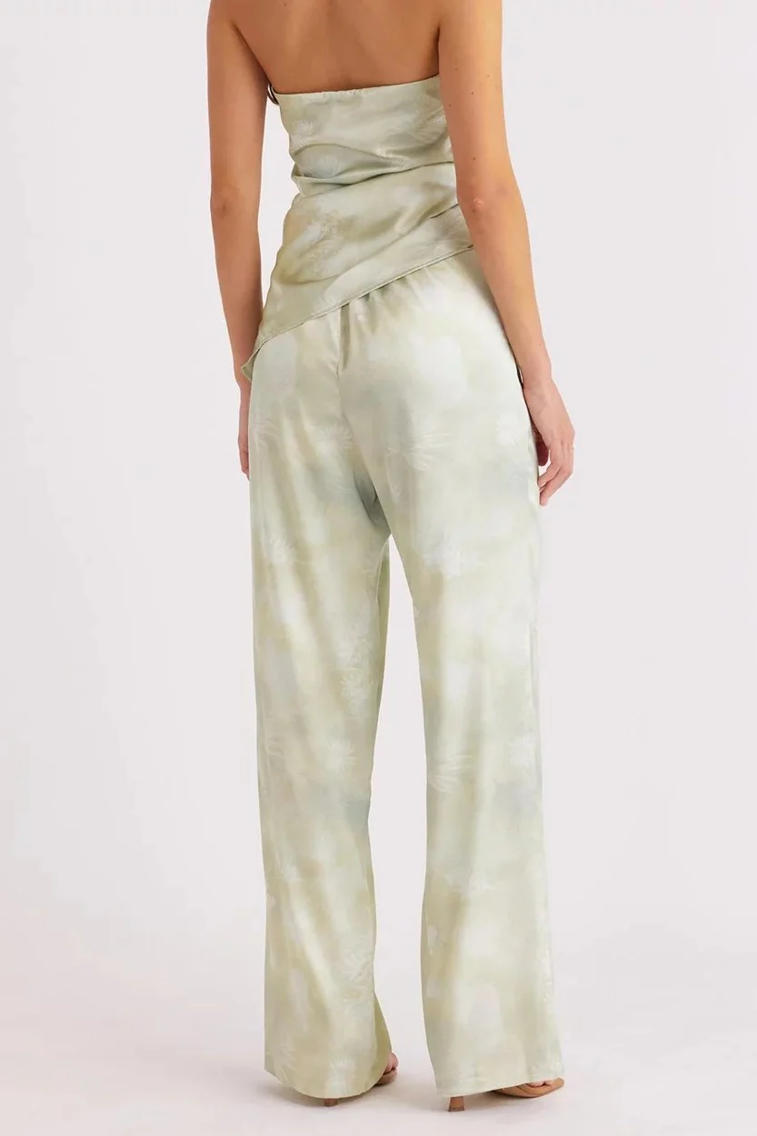 Lyra Print Pant - Pear - Image 2