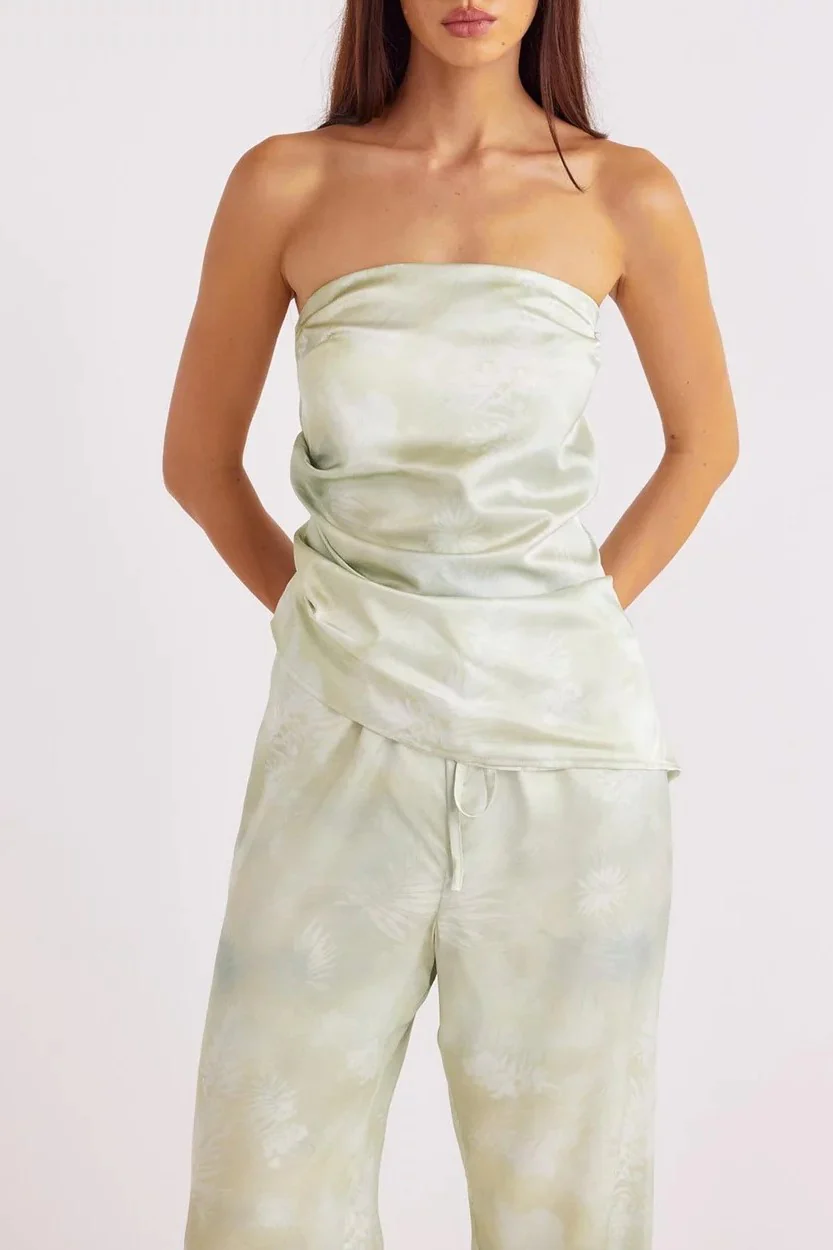 Lyra Print Pant - Pear - Image 5