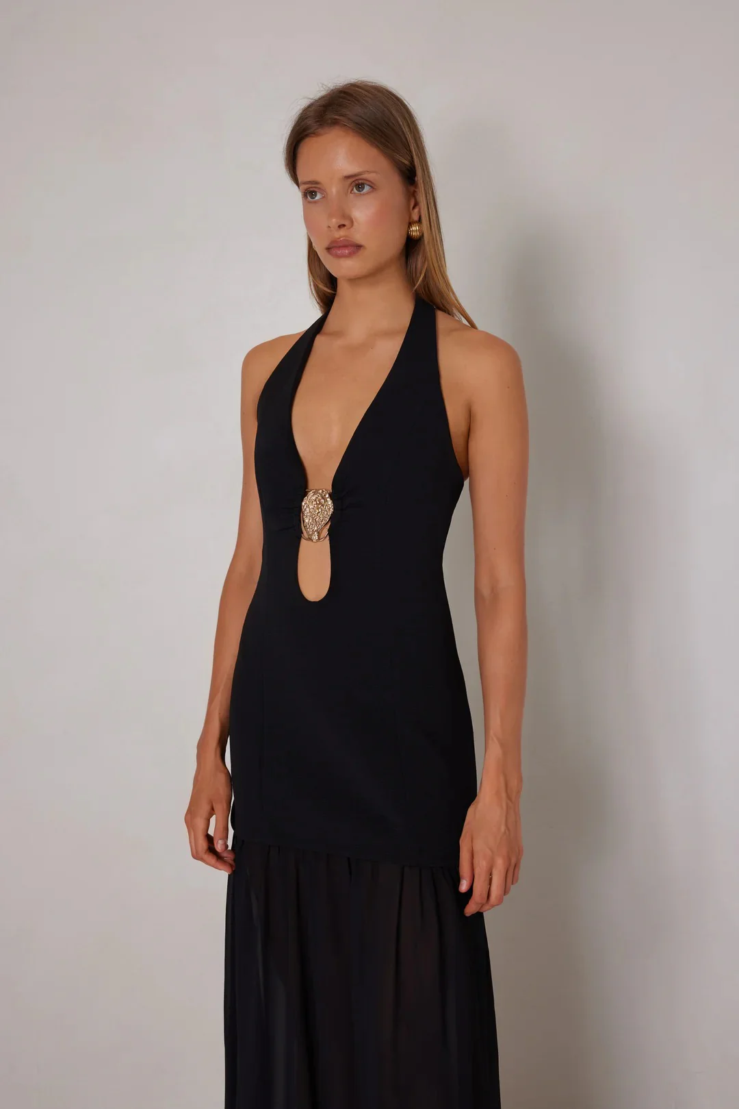Madeleine Dress - Black - Image 3