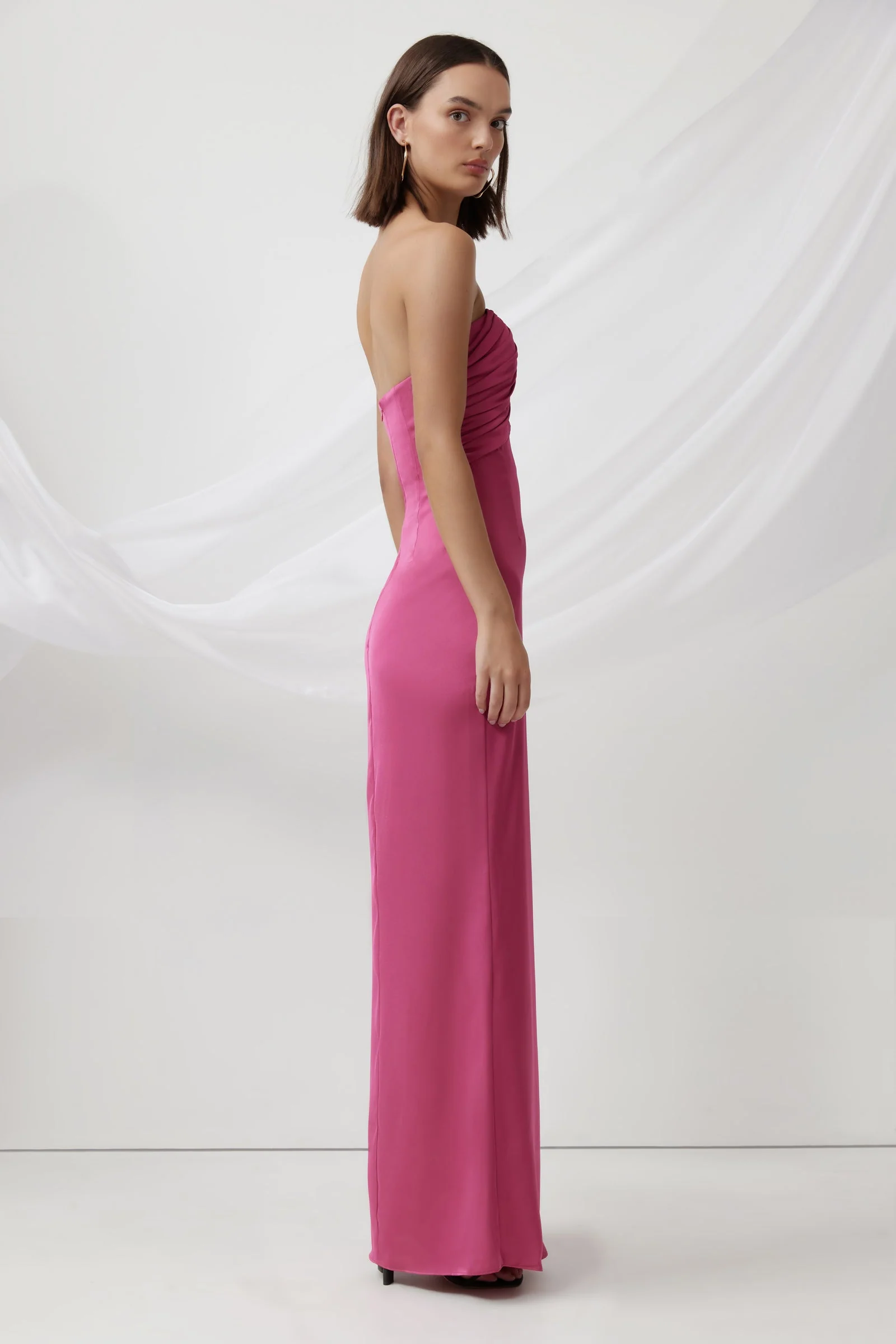 Magnolia Dress - Magenta - Image 2