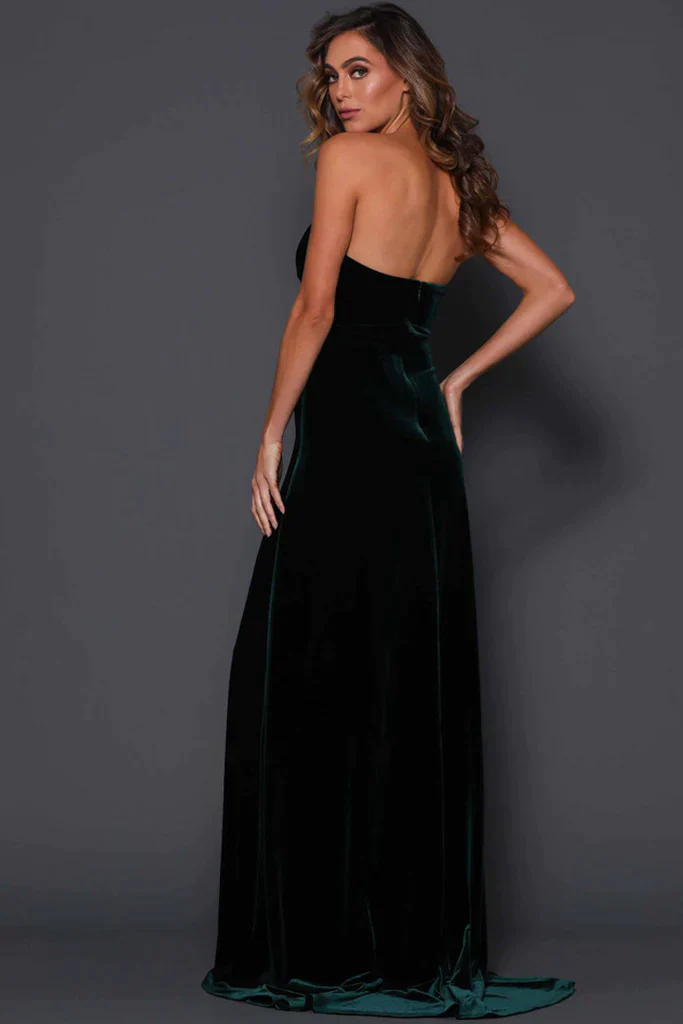 Magnolia Gown - Emerald - Image 13