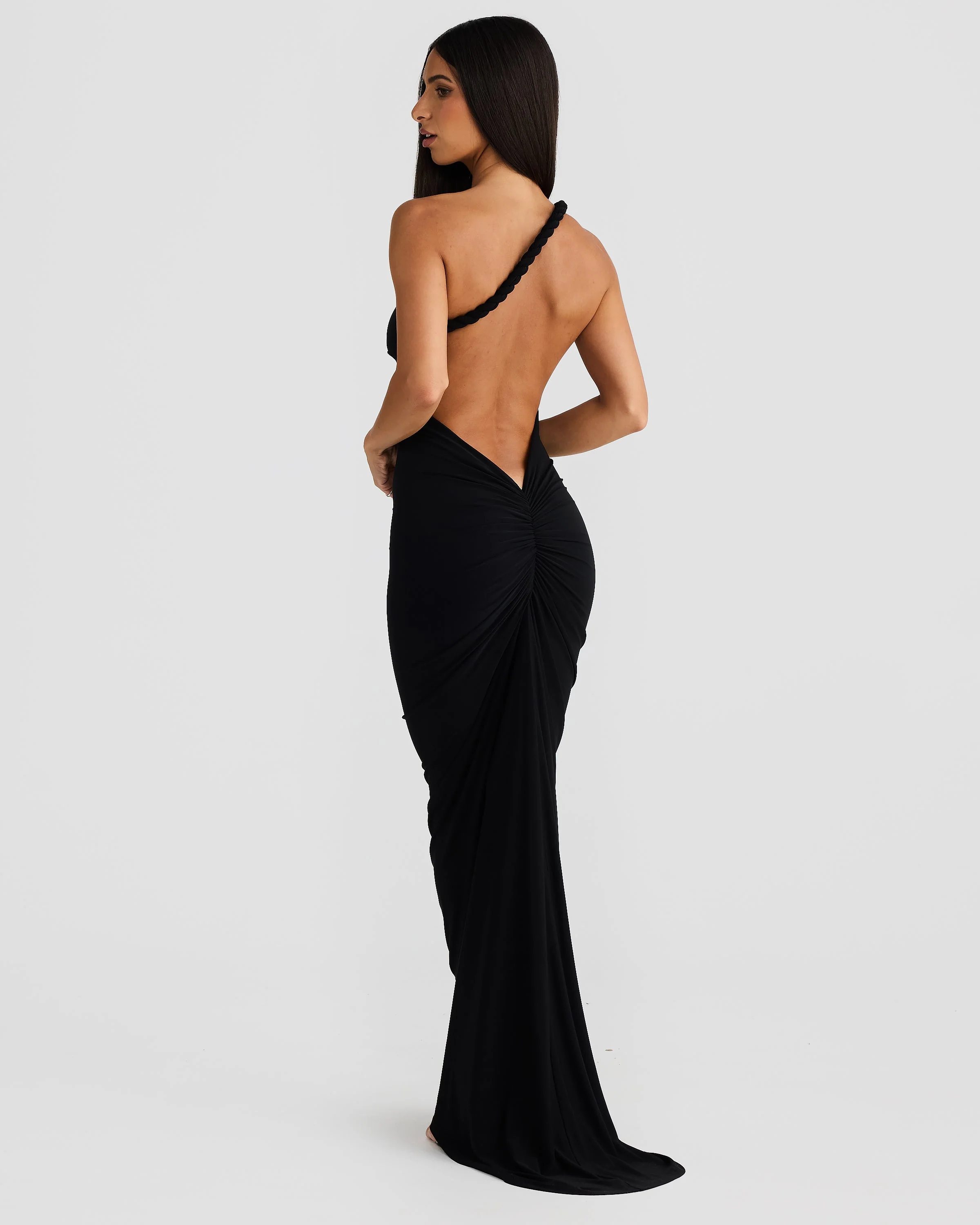 Maia Multi-Way Gown - Black - Image 3