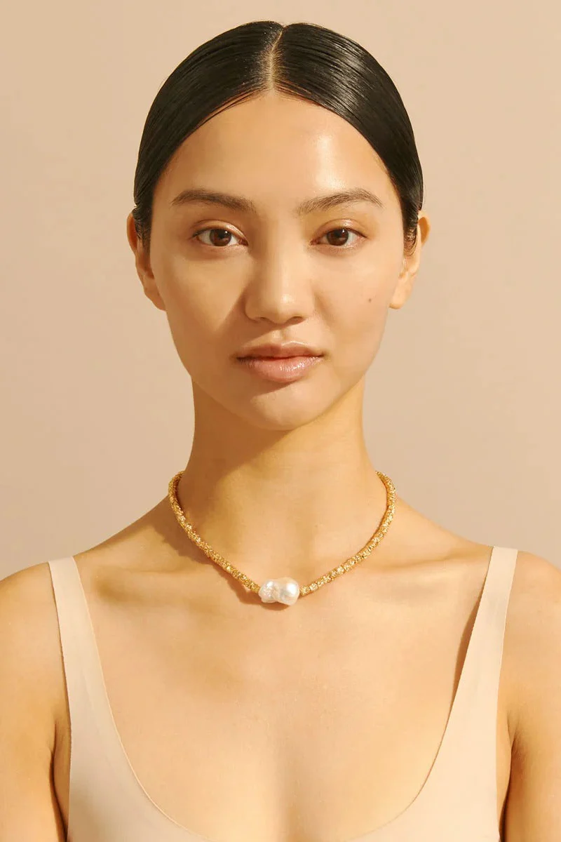 Maisie Necklace - 24K Gold Plated - Image 3