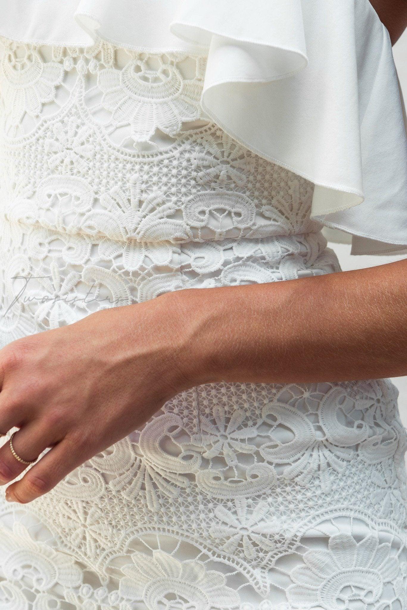 Mallory Dress - White - Image 7