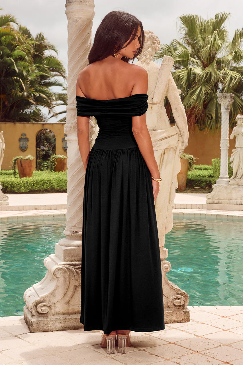 Manalla Maxi Dress - Black - Image 2