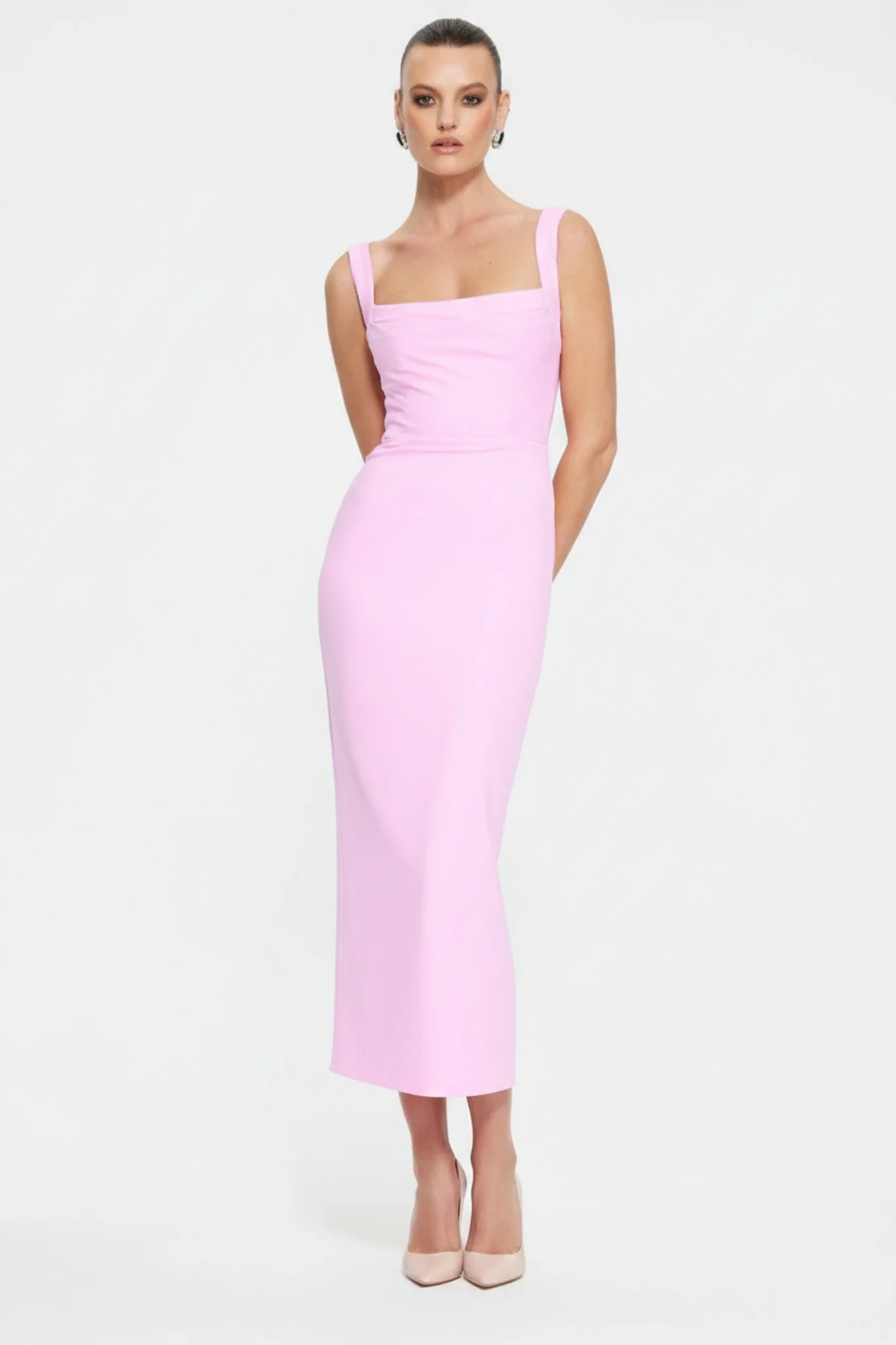 Marbella Dress - Taffy Pink - Image 2