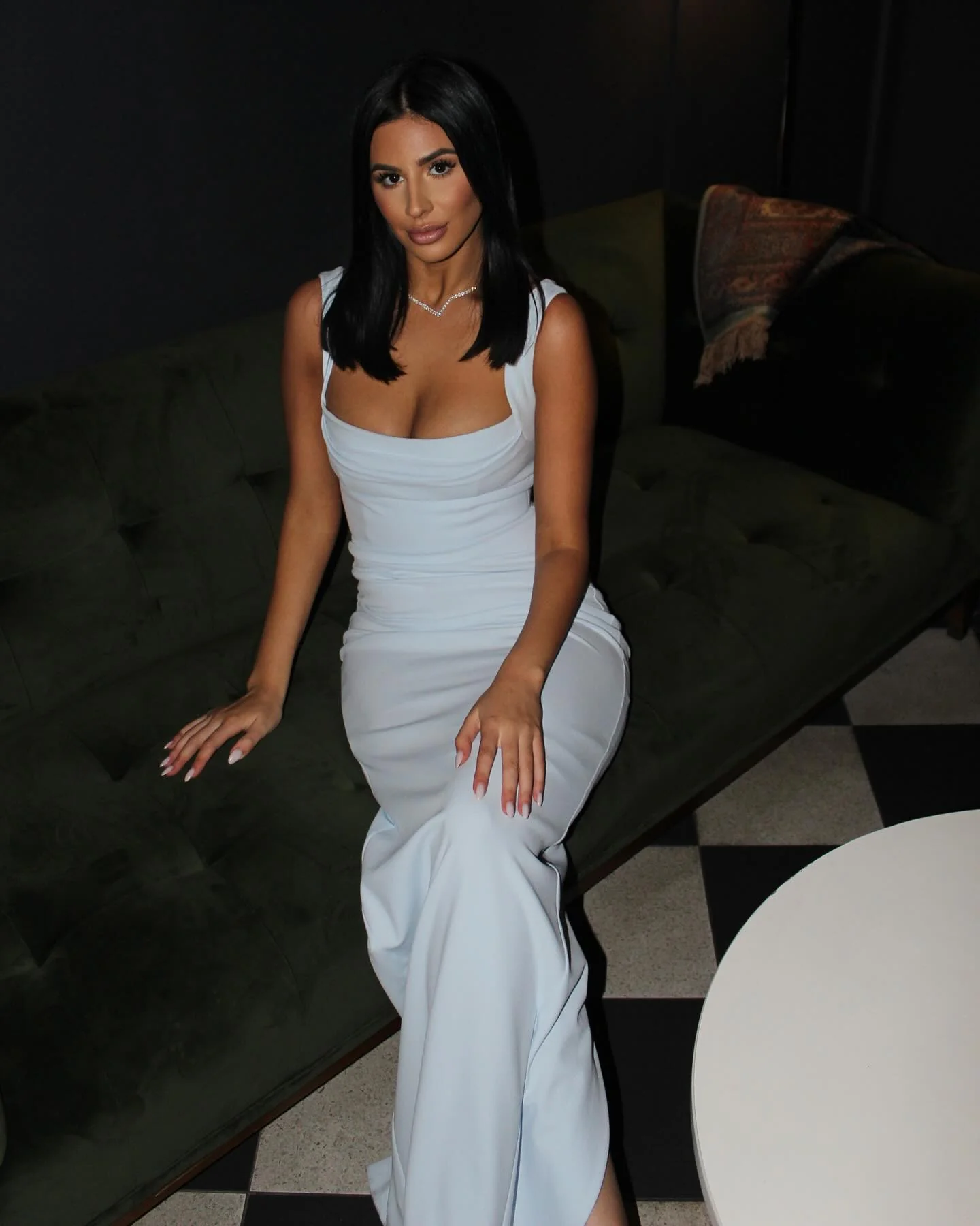 Marbella Gown - Ice Blue - Image 7