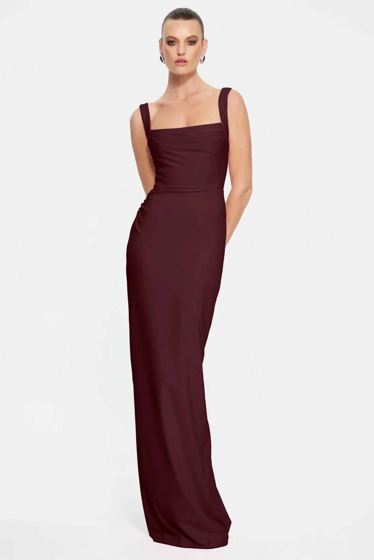 Marbella Gown - Wine