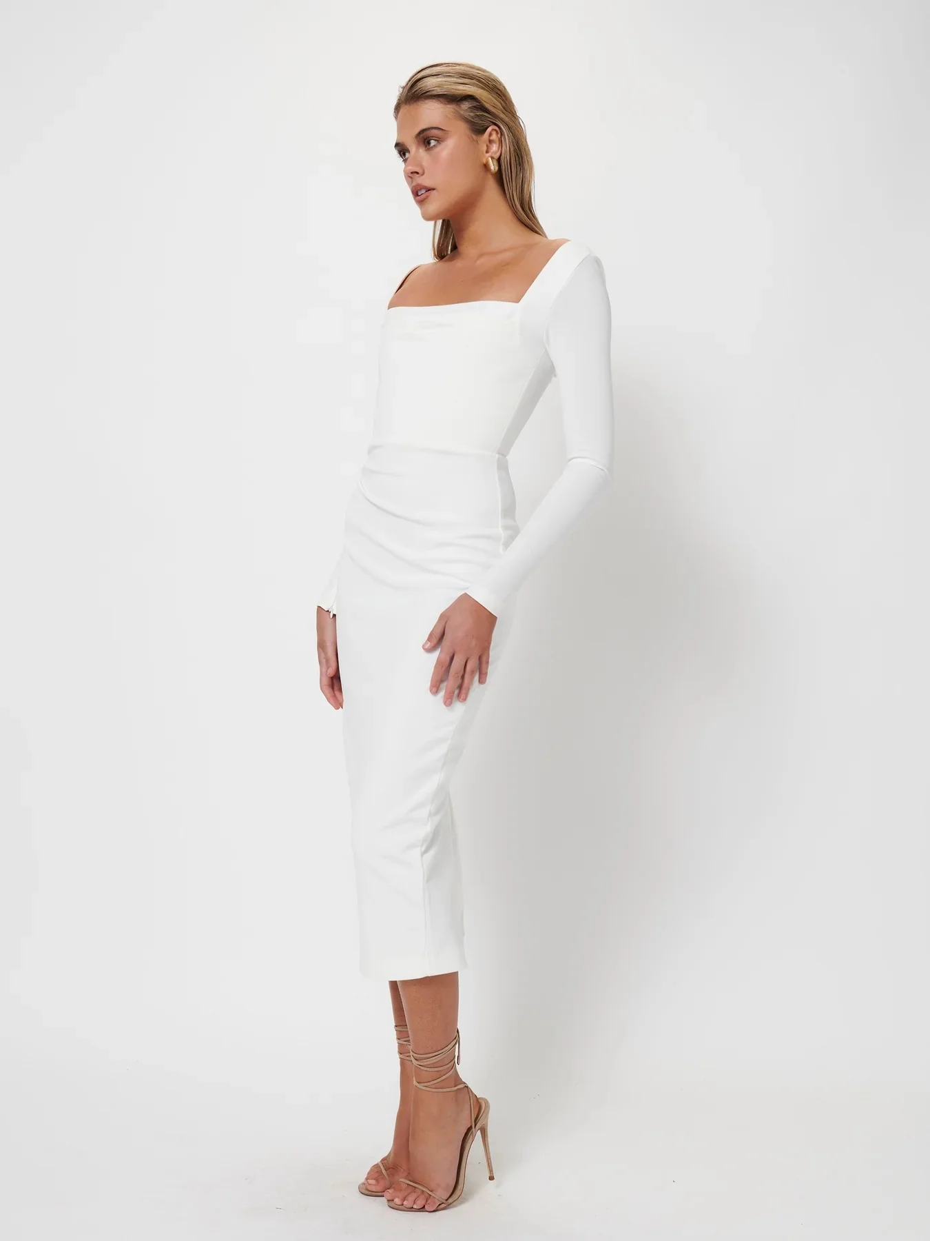 Mari Dress - Ivory - Image 4