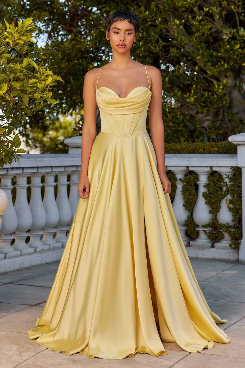 Marina Gown - Yellow - Image 2