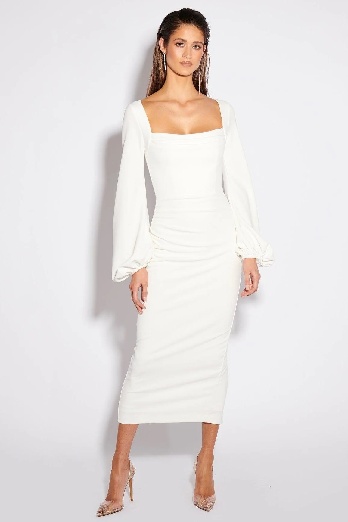 Mariposa Dress - Ivory - Image 3