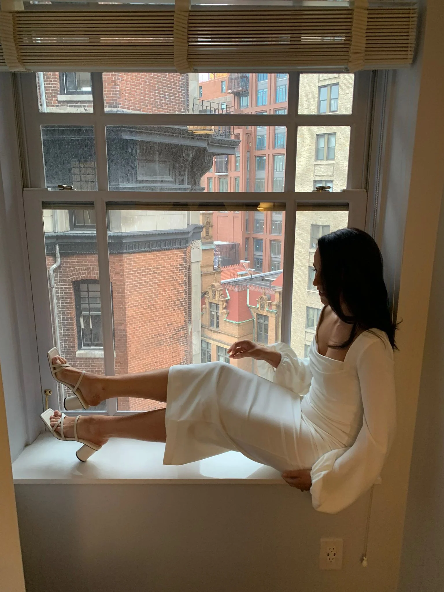 Mariposa Dress - Ivory - Image 7
