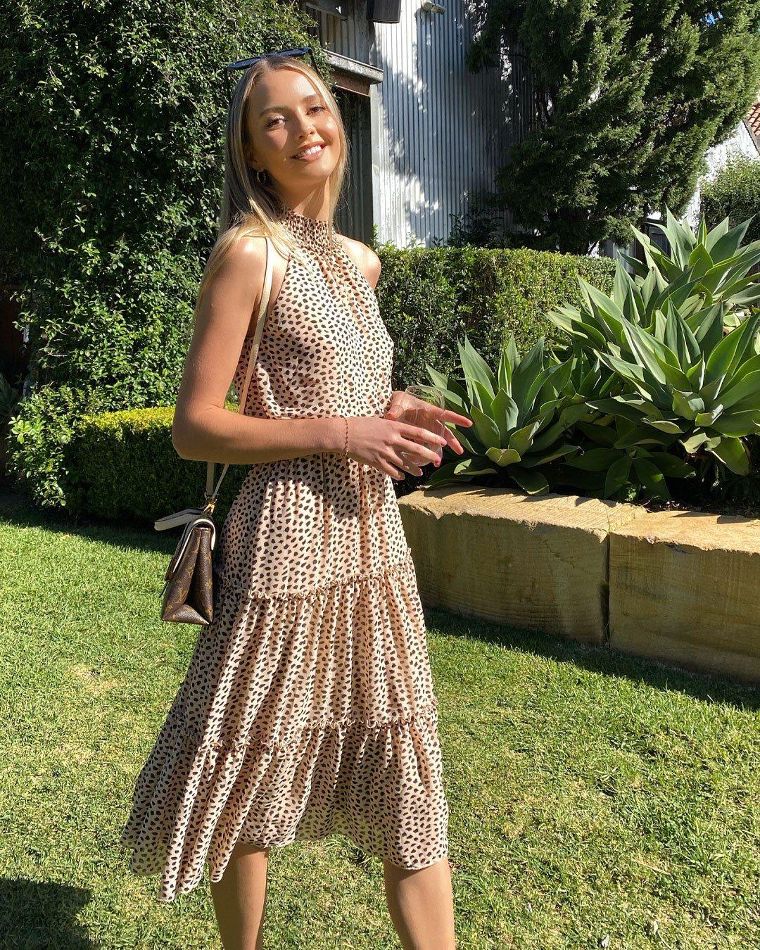 Marley Dress - Leopard - Image 3