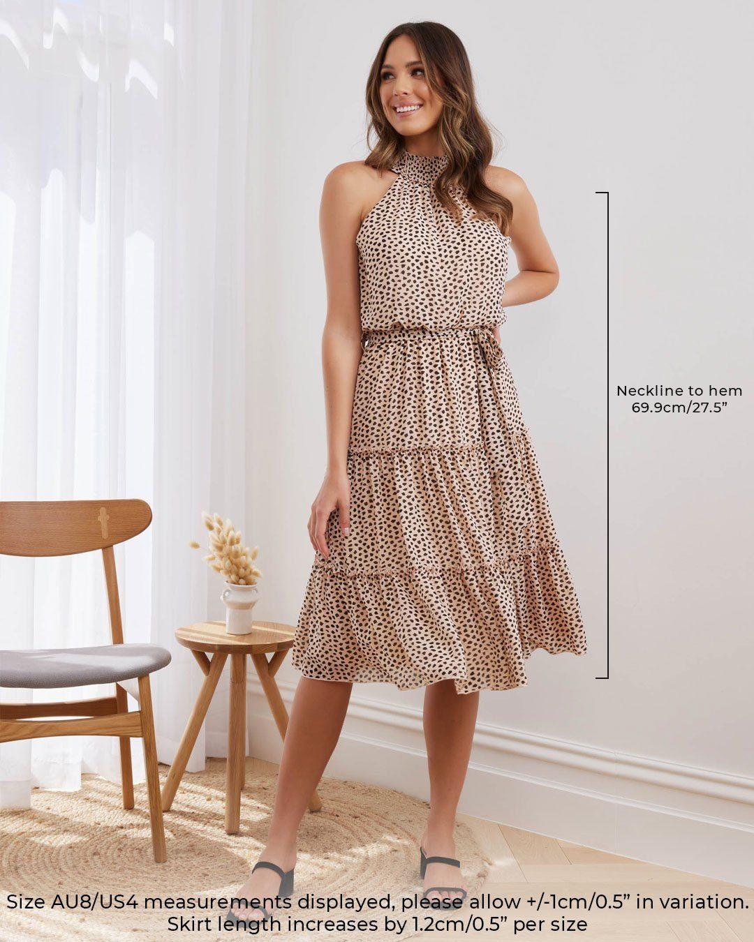 Marley Dress - Leopard - Image 8