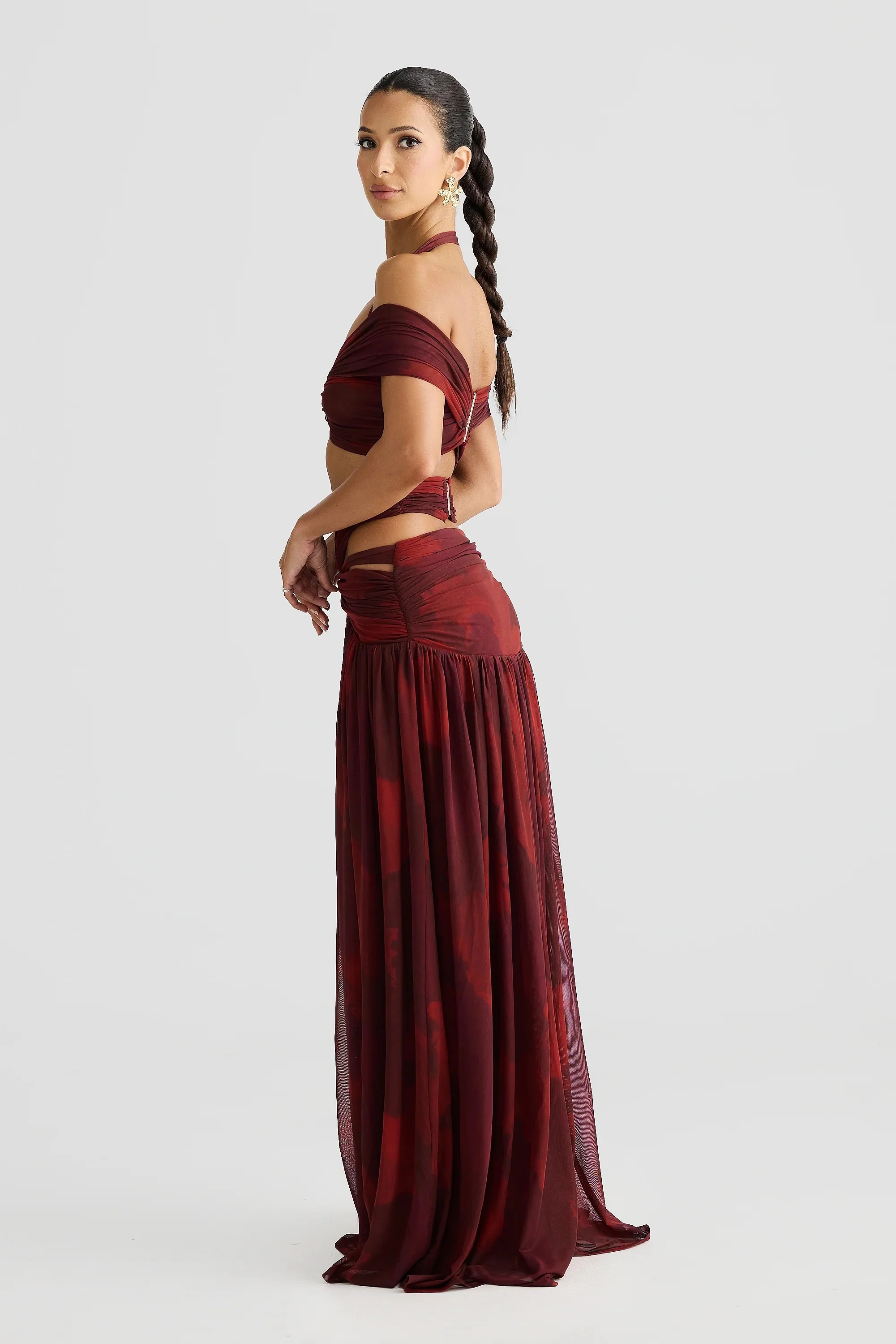 Martina Skirt - Marble Print - Image 2