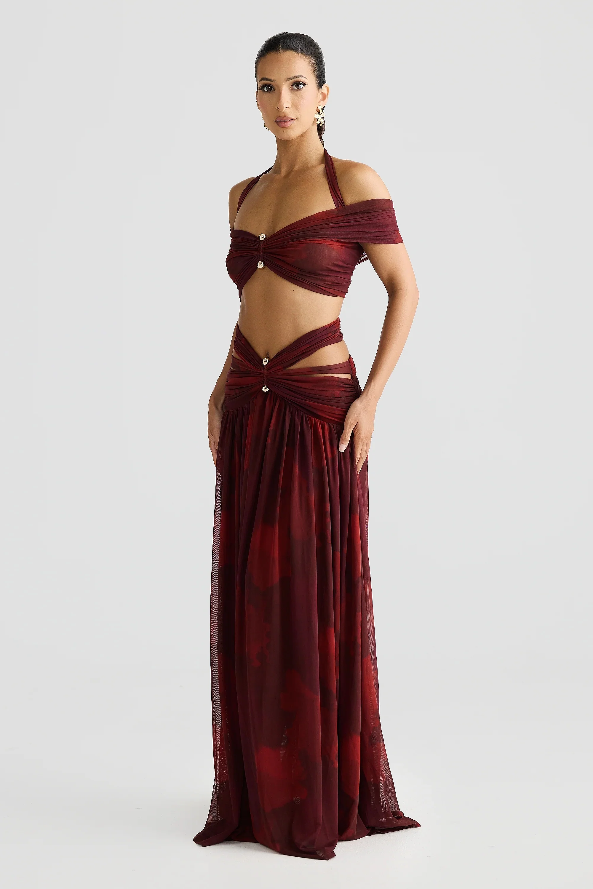 Martina Skirt - Marble Print - Image 3