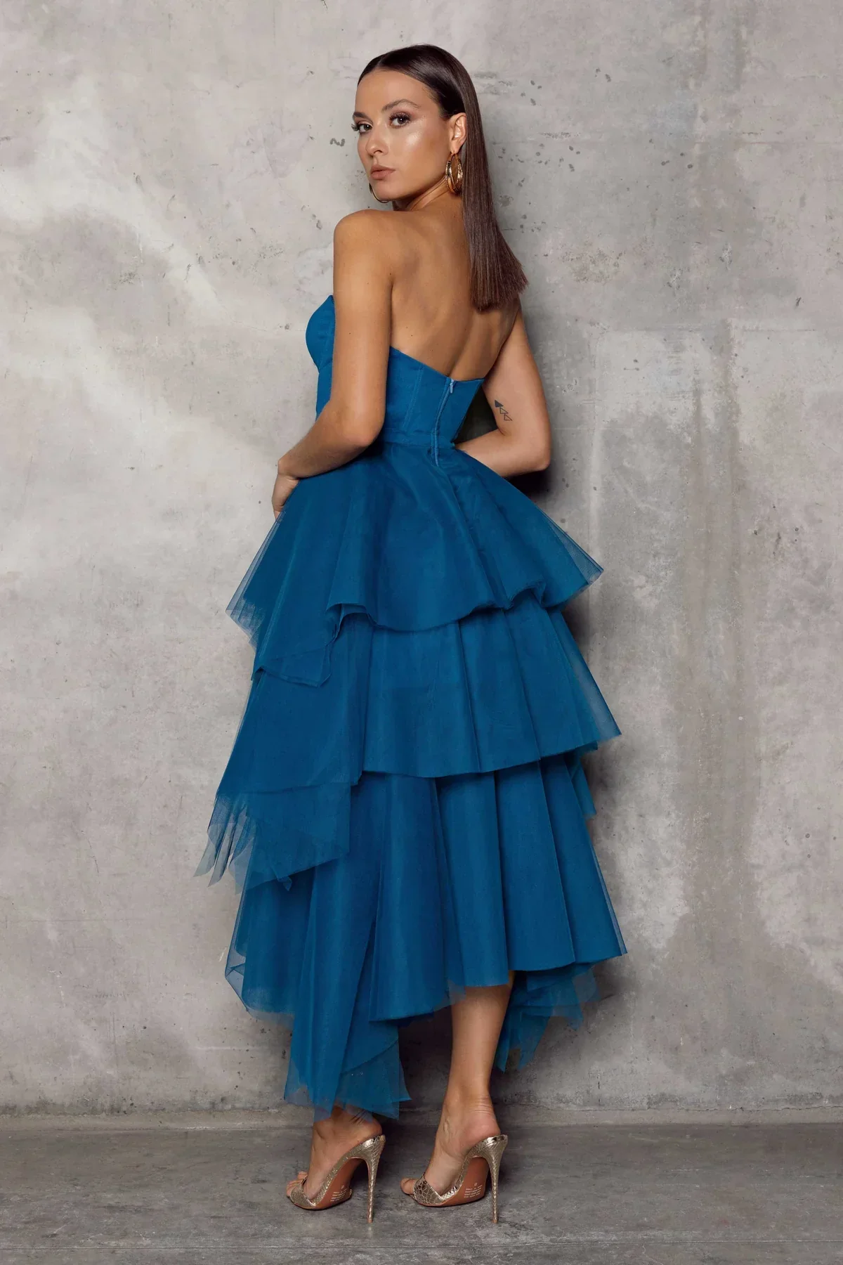 Mason Dress - Teal - Image 2