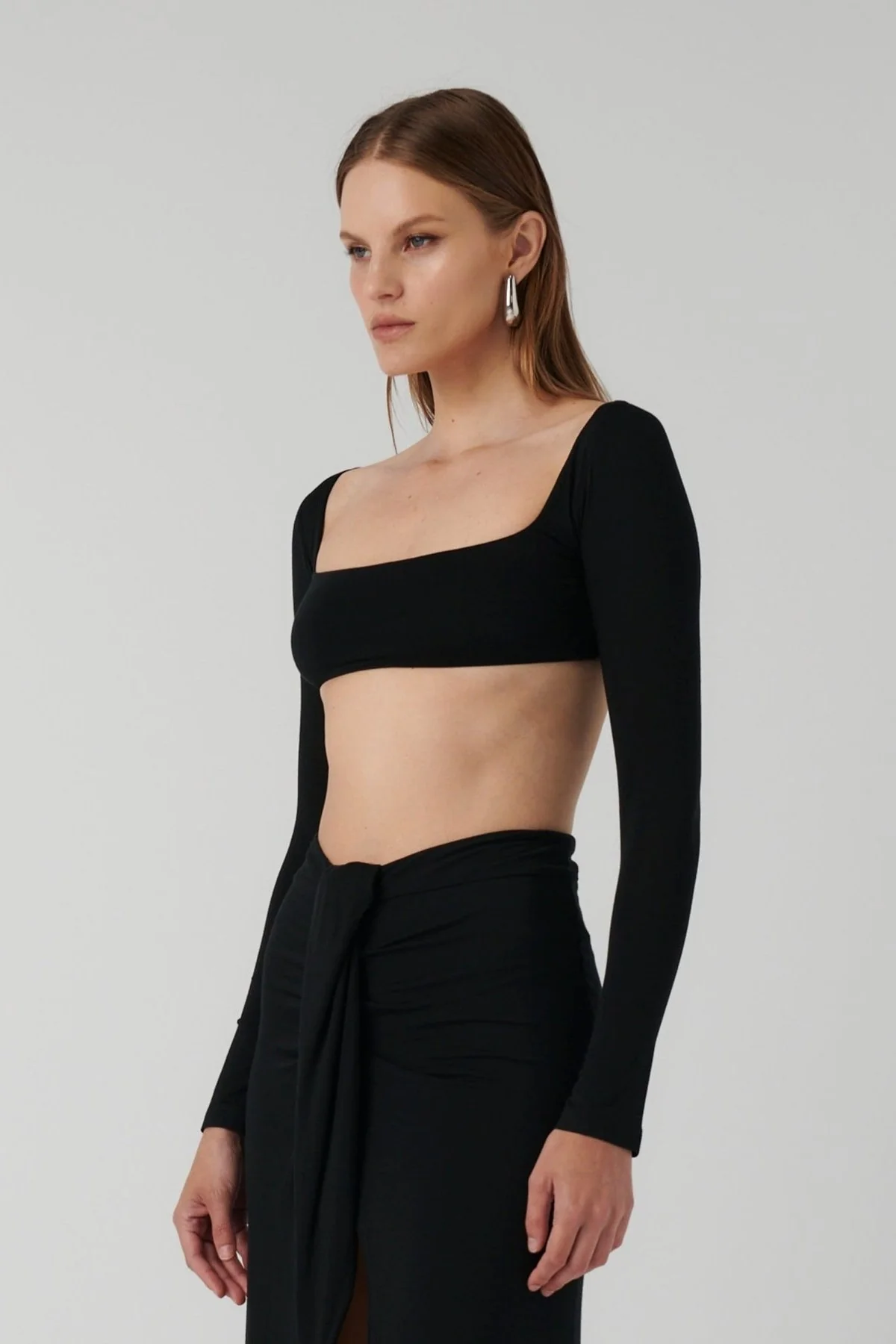 Mathilda Crop - Black - Image 4