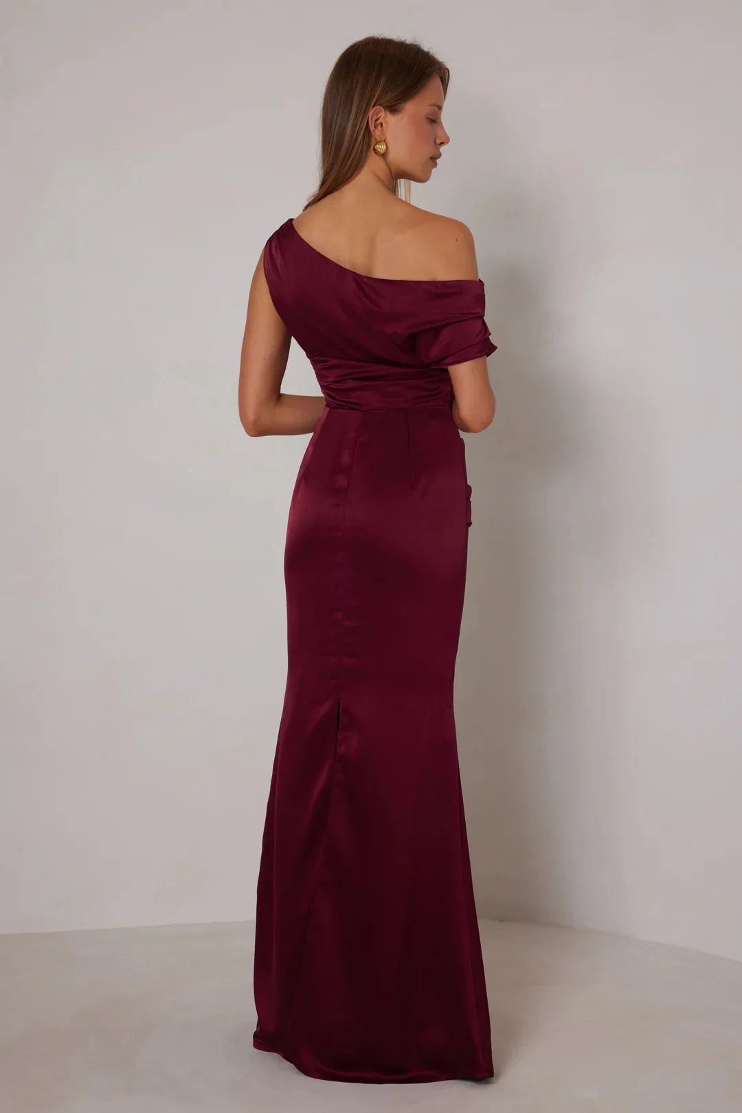 Maximus Dress - Wine - Image 2
