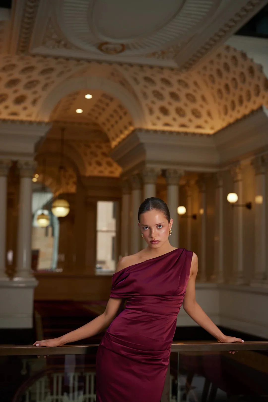 Maximus Dress - Wine - Image 5