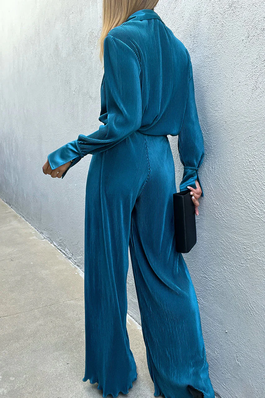 Maya Pant Set - Teal - Image 2
