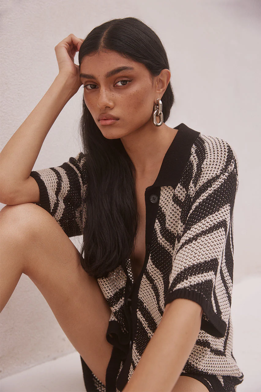 Mazie Shirt - Black/Multi - Image 4