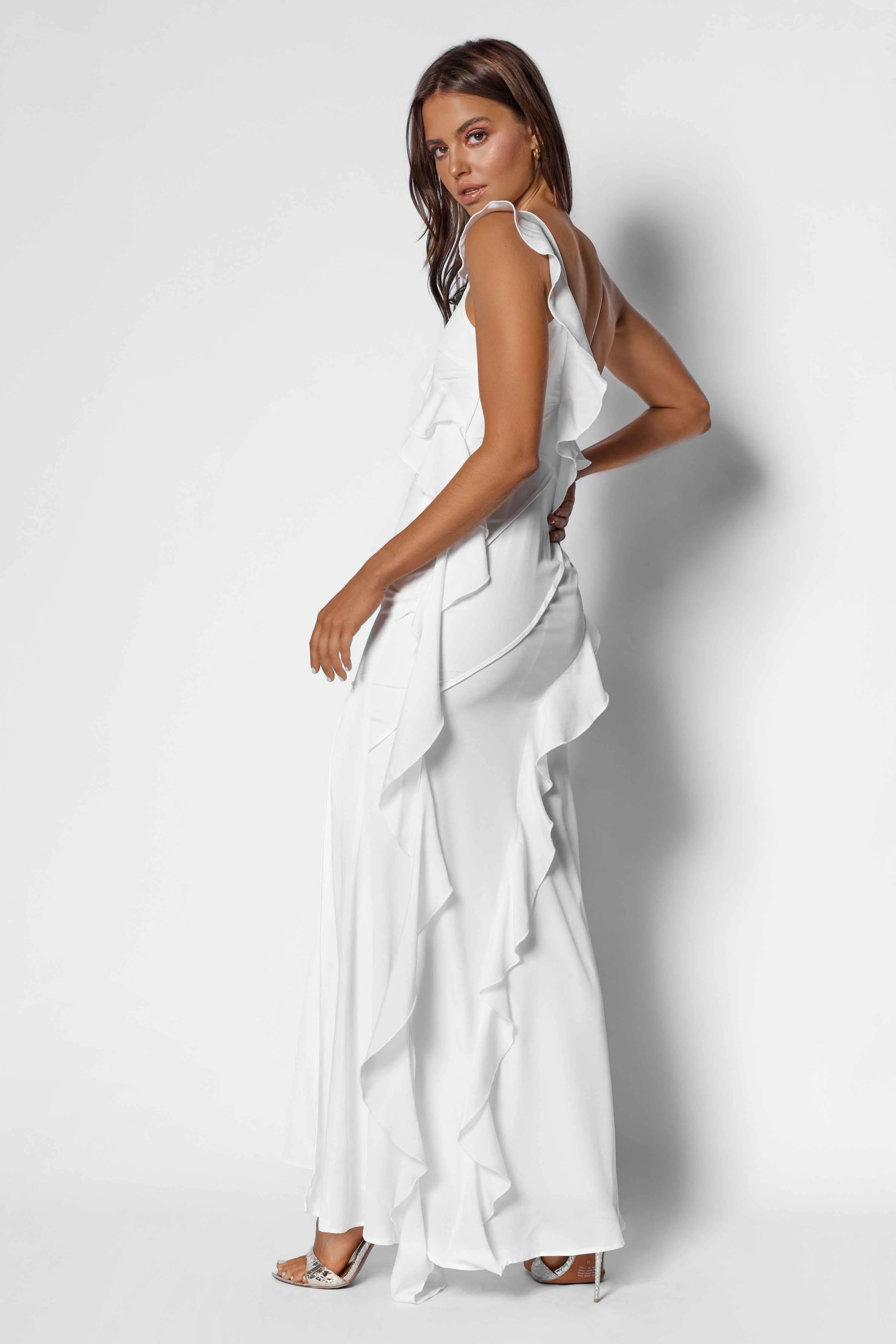 Meagan Dress - White - Image 2